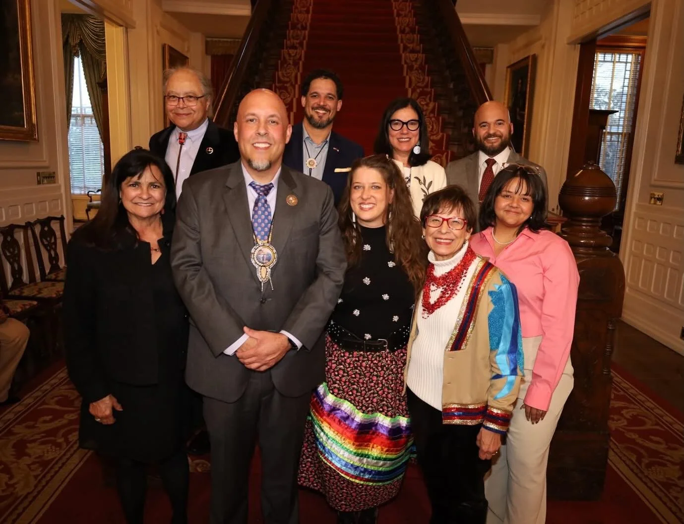 TNAS representatives were honored to join Governor Stein&rsquo;s celebration honoring Lumbee Federal Recognition. This powerful program highlighted speakers from the Lumbee Tribe as well as representatives from state agencies. Tribal leaders from NC&