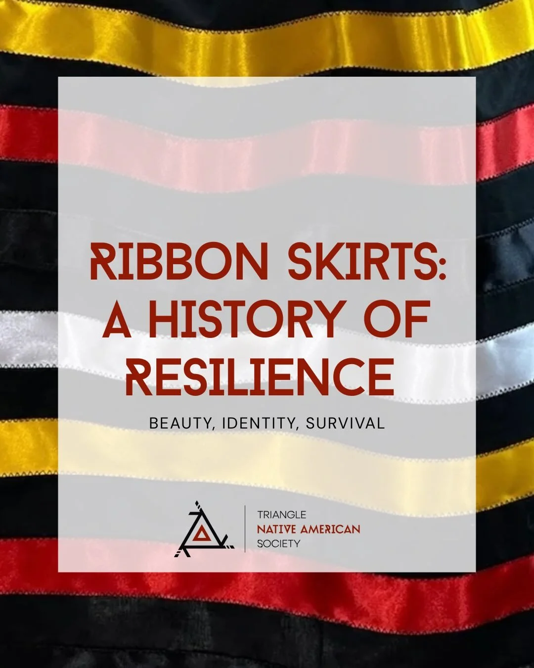Last week we hosted a ribbon skirt/shirt workshop that was led by the talented Raven Dial-Stanley! Triangle Native American Society is happy to keep our members connected to this generational tradition. Learn more about ribbon skirts/shirts and its h