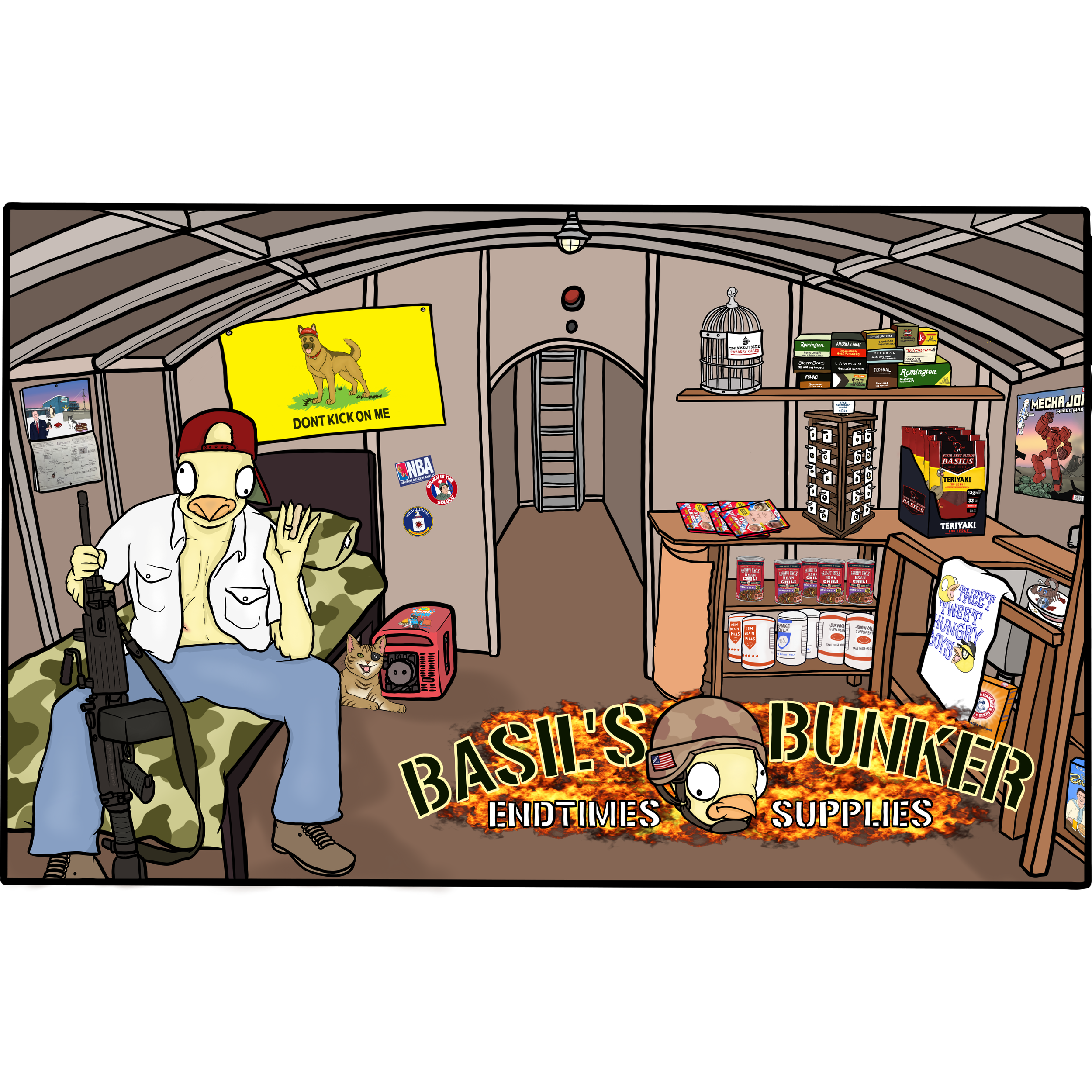 Apocalypse Dentistry Prep, Gnashing of teeth, Teeth Regrowth in 6 years? Basil's Bunker 7!