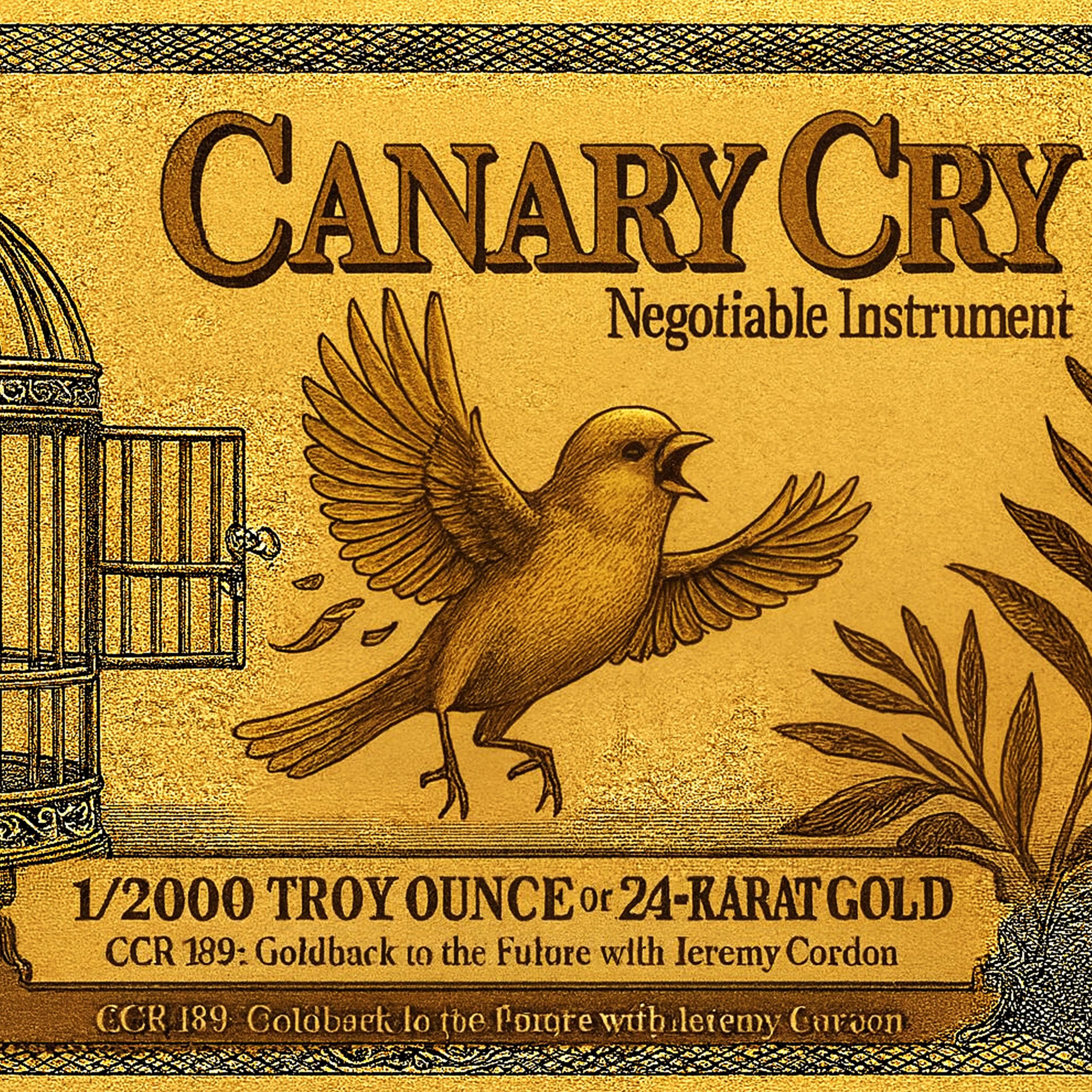 Goldback to the Future with Jeremy Cordon | CCR 189