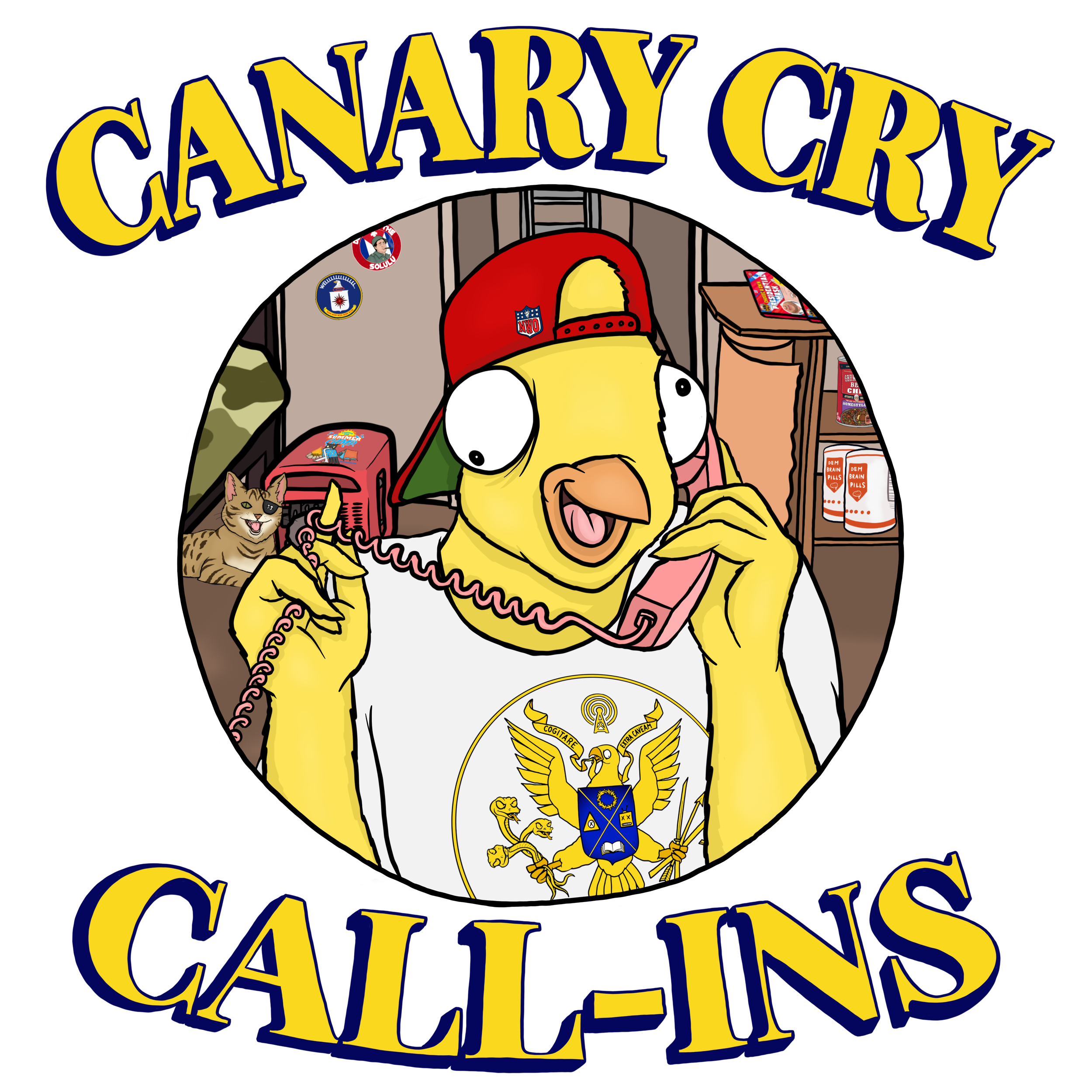 Time is running out, you better go catch it! Canary Cry Clubhouse
