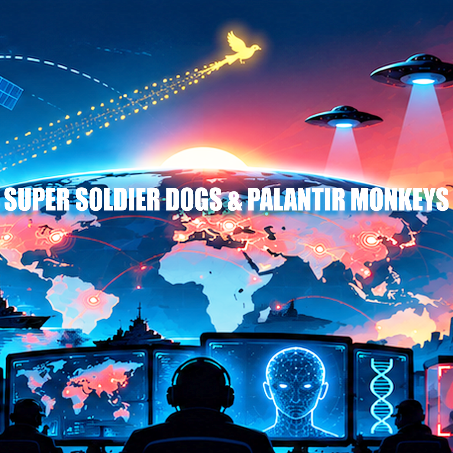 986: SUPER SOLDIER DOGS PALANTIR MONKEYS