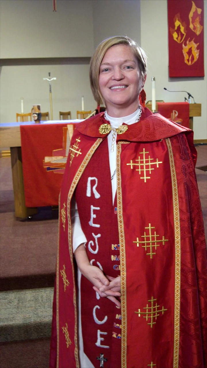 Newly installed Bishop Becca MIddeke-Conlin