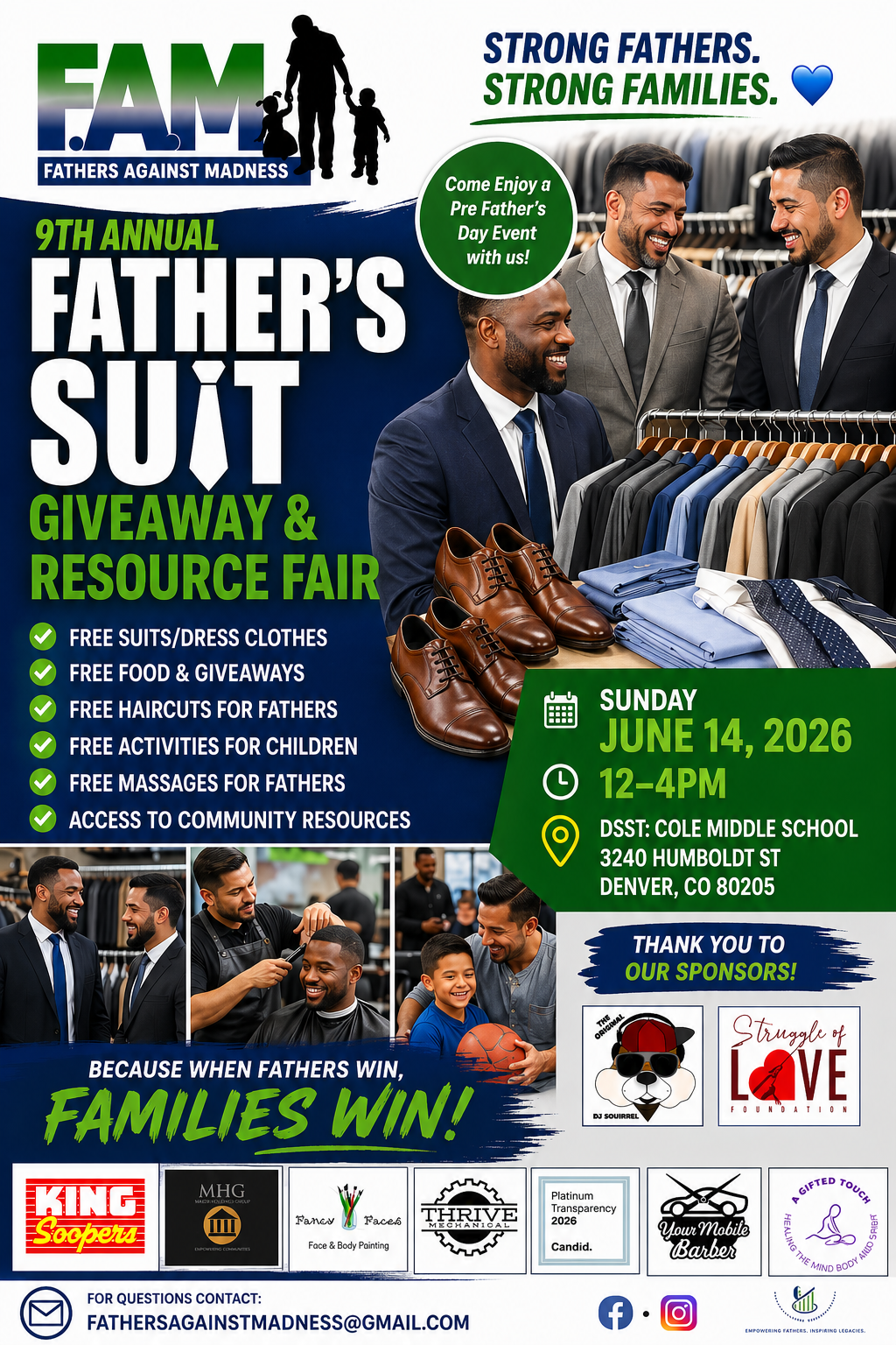 Flyer for FAM 9th annual Resource Fair