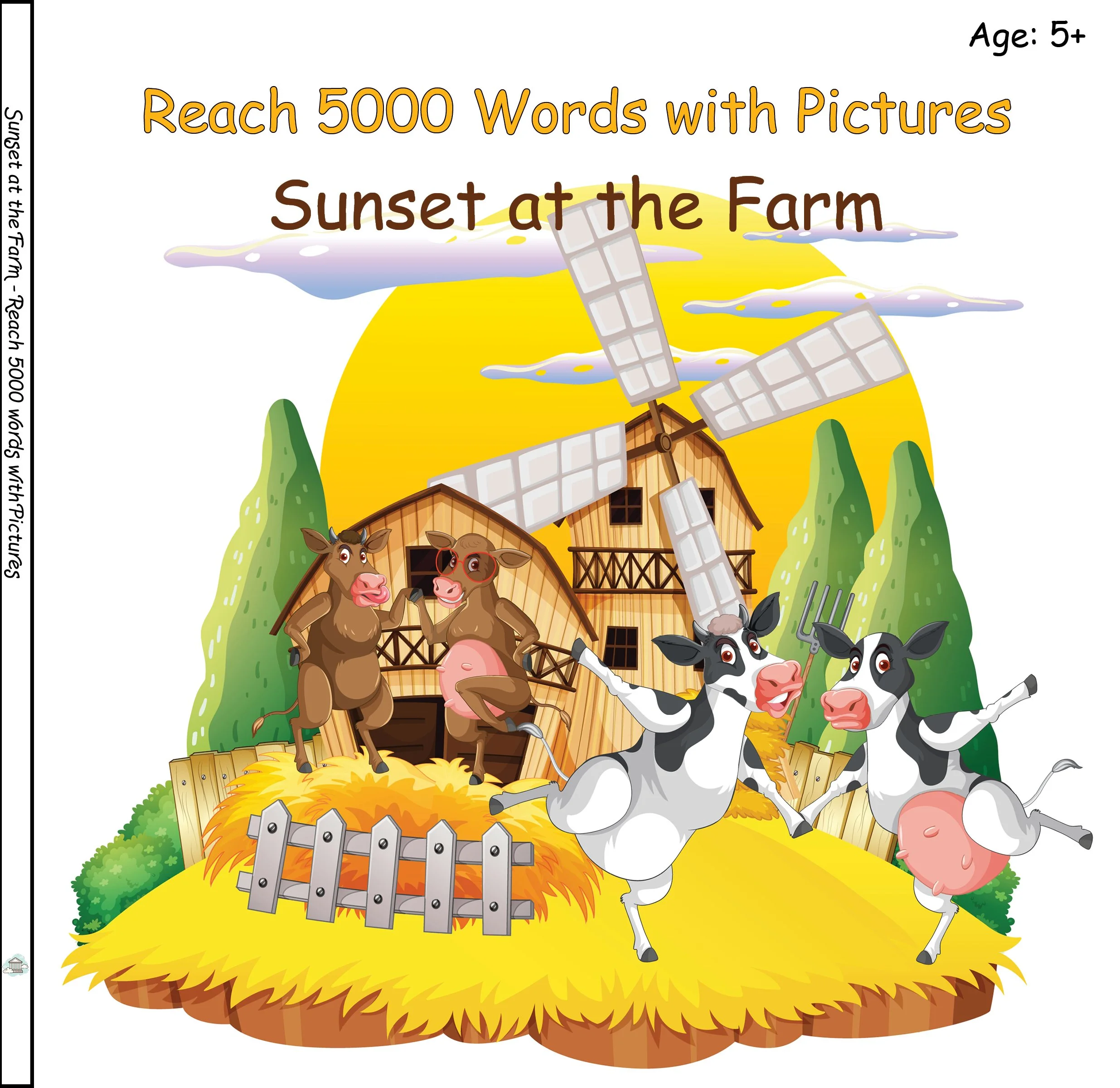 Sunset at the Farm - Reach 5000 Words with Pictures.jpg
