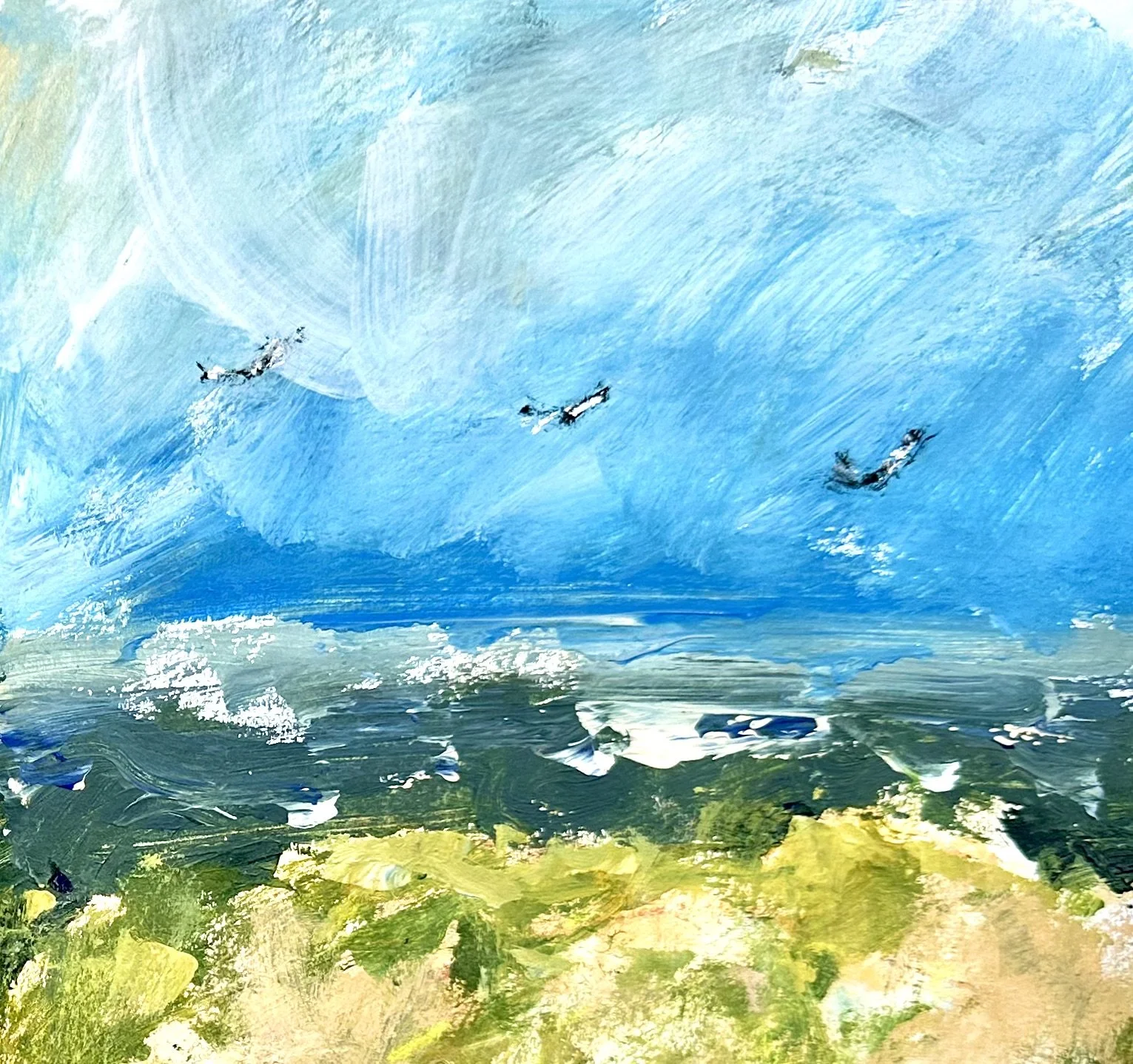 The beauty of sketching on location