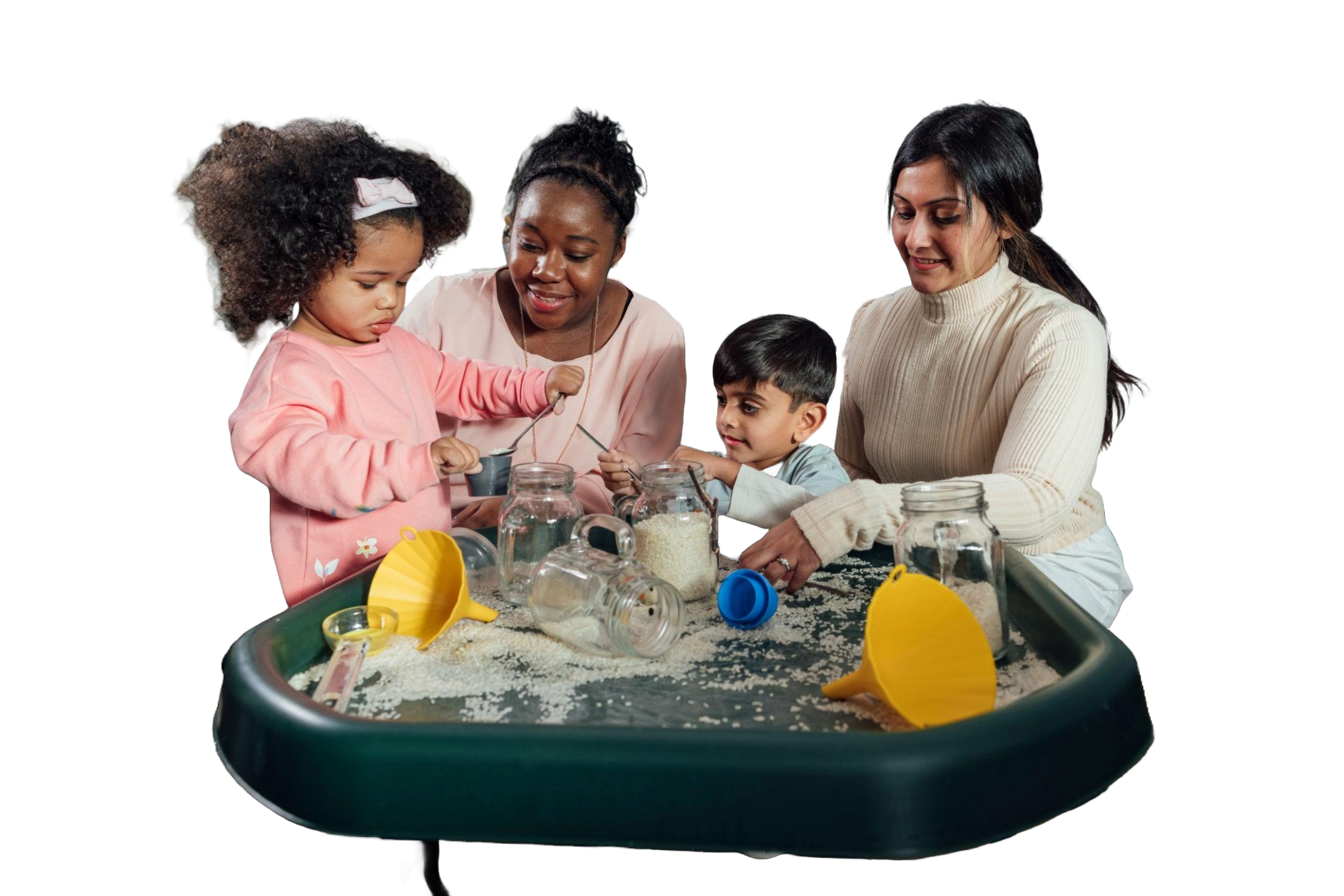 Mommy and Daddy & Me Play in Spanish