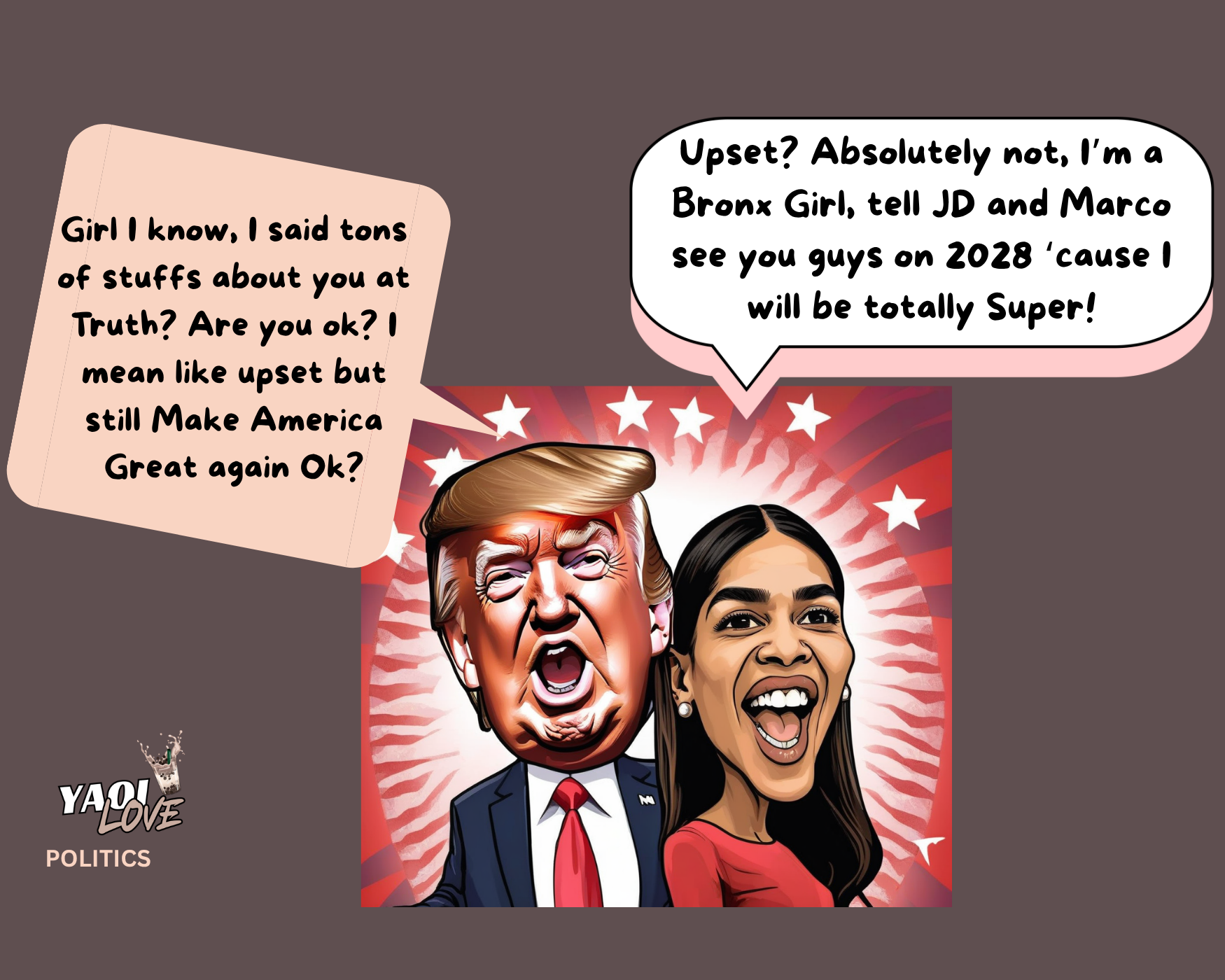 Trump on AOC