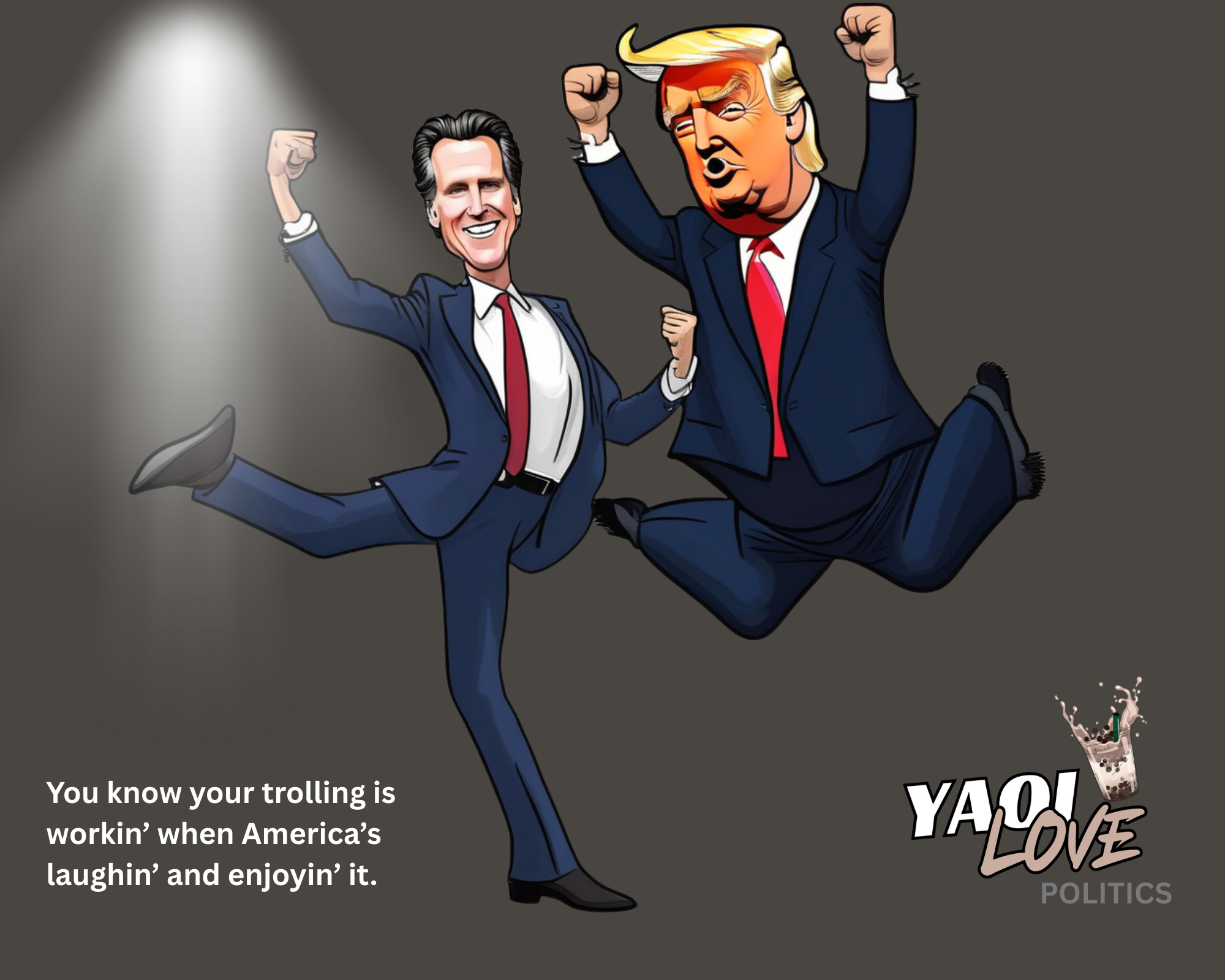 He’s Trollin’