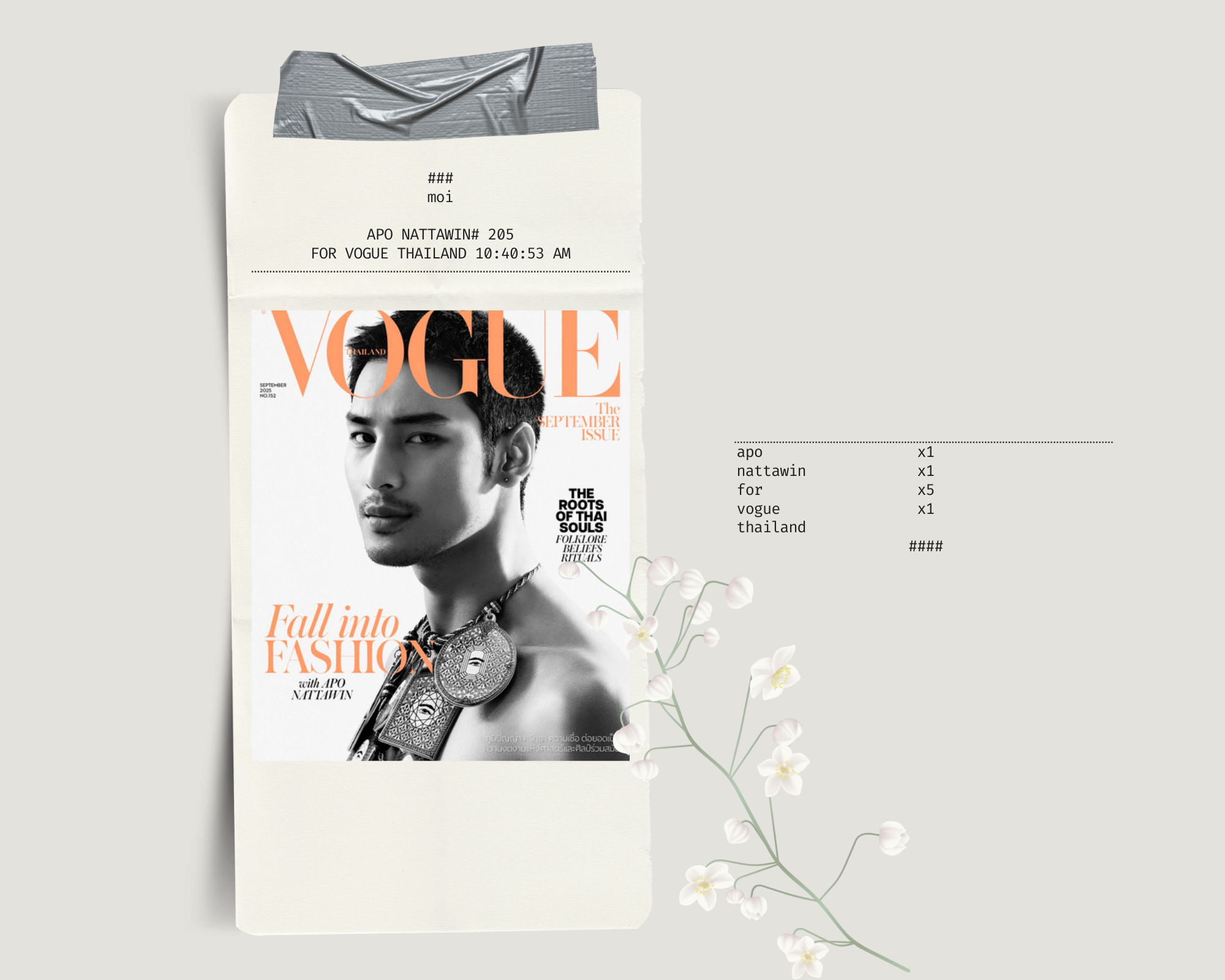 Apo for Vogue