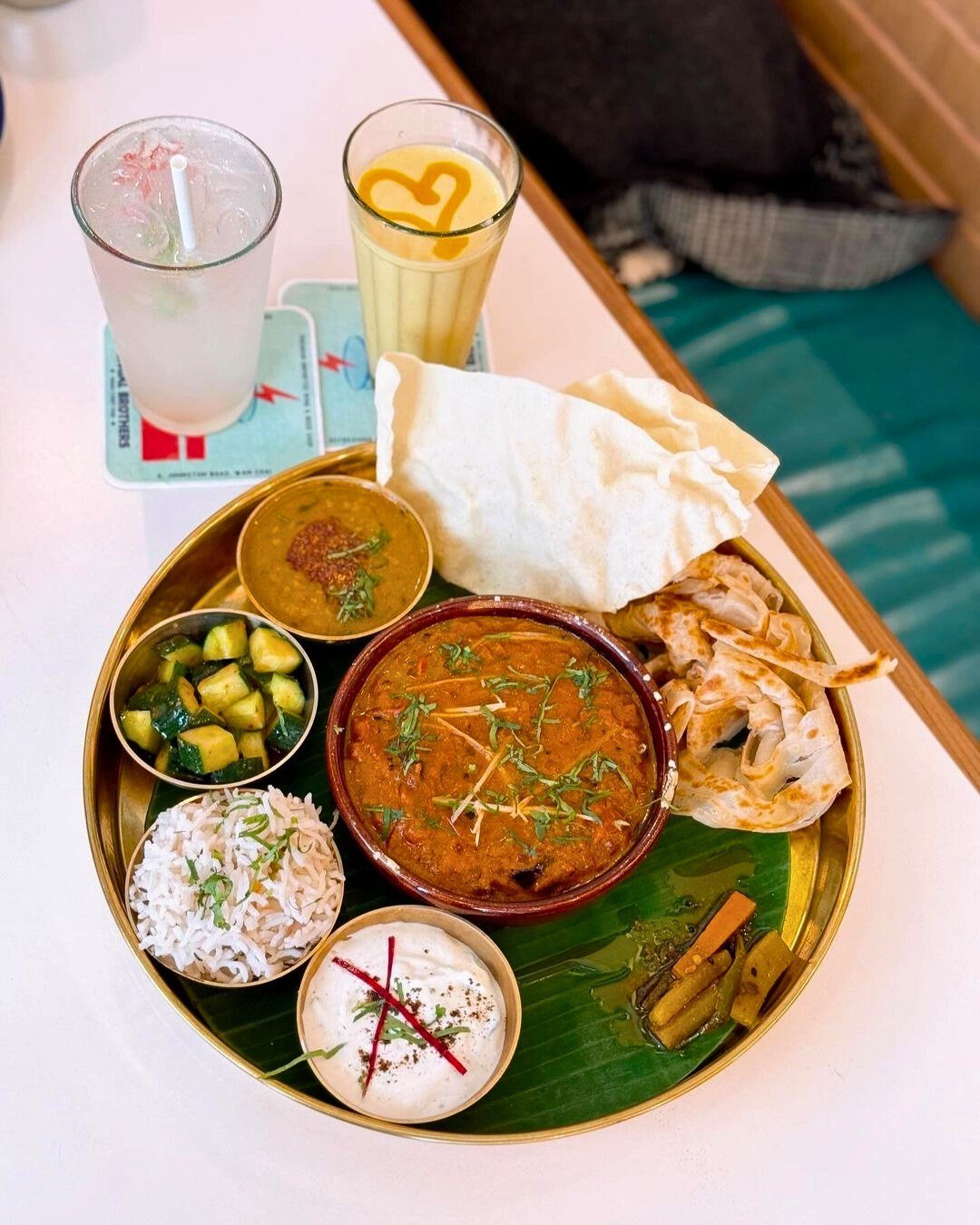 Final call for our April Thali Deluxe - Pickled Aubergine Curry! 🙊🍆

Come savour this delicious savoury, tangy curry before we refresh the menu next month. Can you guess what ingredient we'll be featuring in May? Drop us a comment below! 😜

Thanks