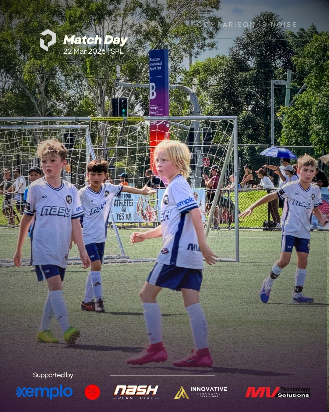 Body language is a message.
Send the right one.
___
&diams;︎ Comparison is Noise
@sydpremierleague 
@cikersaustralia