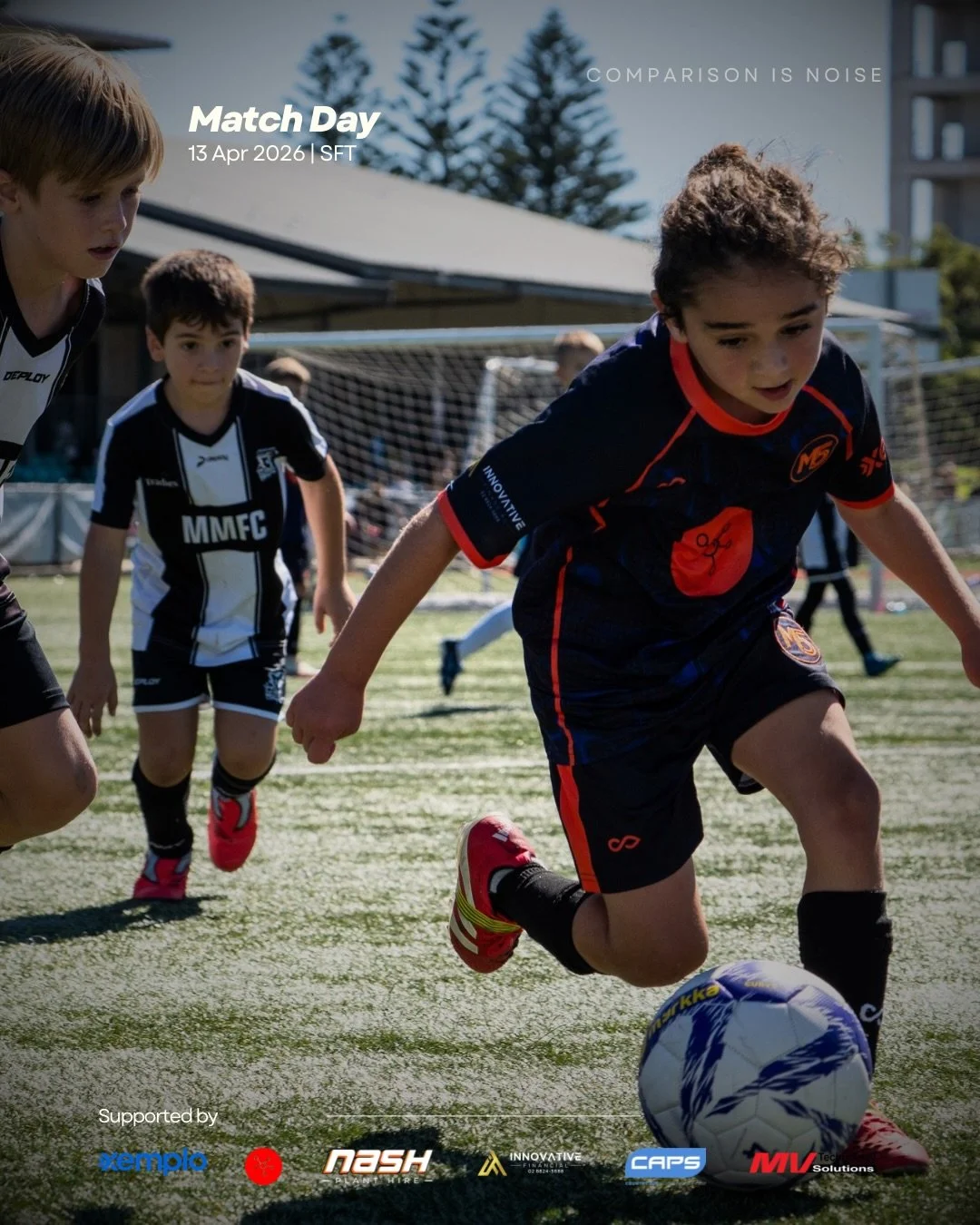 Take the space. Attack the moment.
Be decisive.

&mdash;
&diams; Comparison is Noise
@cikersaustralia