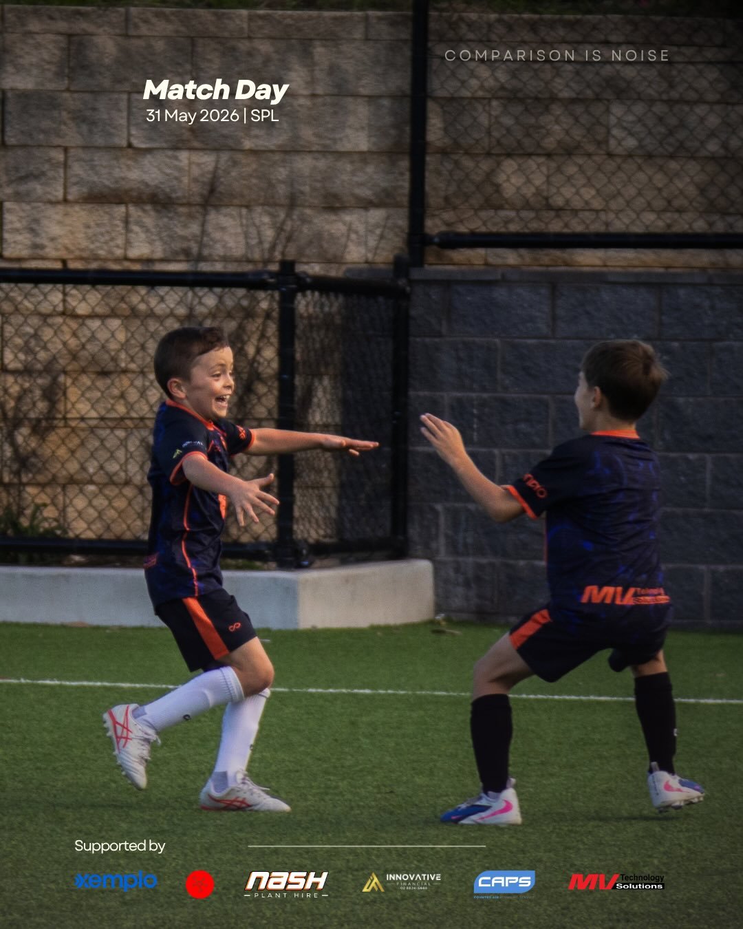 Pressure doesn&rsquo;t ask permission.
Stay calm. Stay brave.
___

&diams;︎ COMPARISON IS NOISE
@sydpremierleague 
@cikersaustralia
@sidelineswithsanta