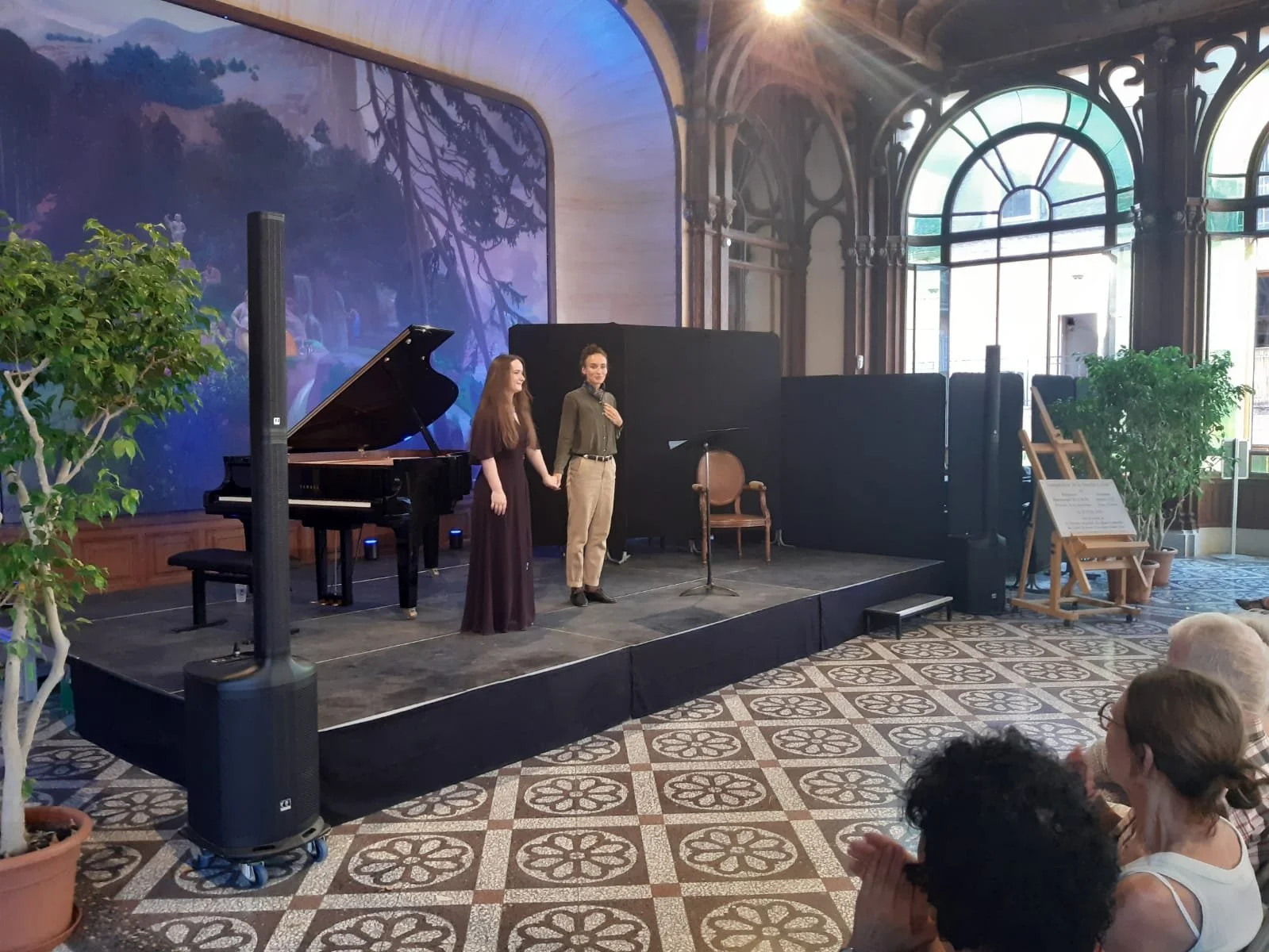 Mariya kostenko lydia weyrich buvette cachat alexandre dumas evian-les-bains chatelet spectacle théâtre musique