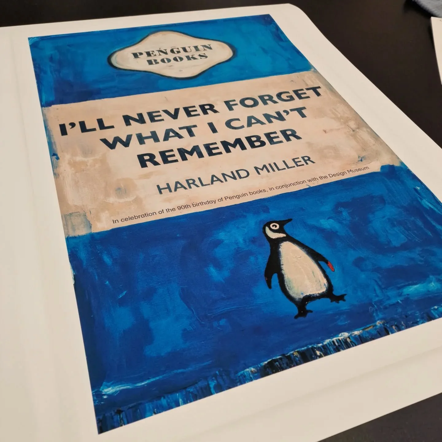 New project.

#penguinbooks #limitededitionprints #framedart #wallart