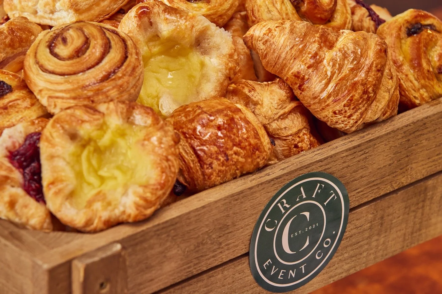 Freshly Baked Continental Pastries

The perfect way to start any morning event.
We&rsquo;re currently finalising a selection of exciting new additions to our corporate menus.

In the meantime, please contact our events team to discuss your requiremen