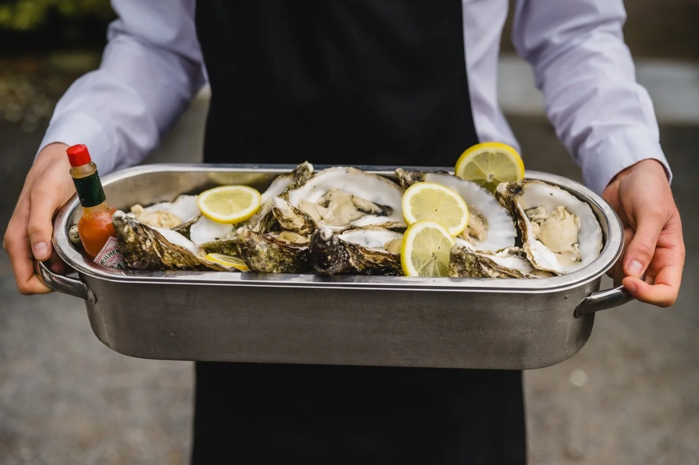 Oysters
Natural, Tempura or Rockefeller

Not for everyone, but a brilliant addition to a canap&eacute; reception.
Best enjoyed with a small helping of the black stuff&hellip; in our opinion 😉

#crafteventco #fooddrinkhandcrafted #canap&eacute; #oyst