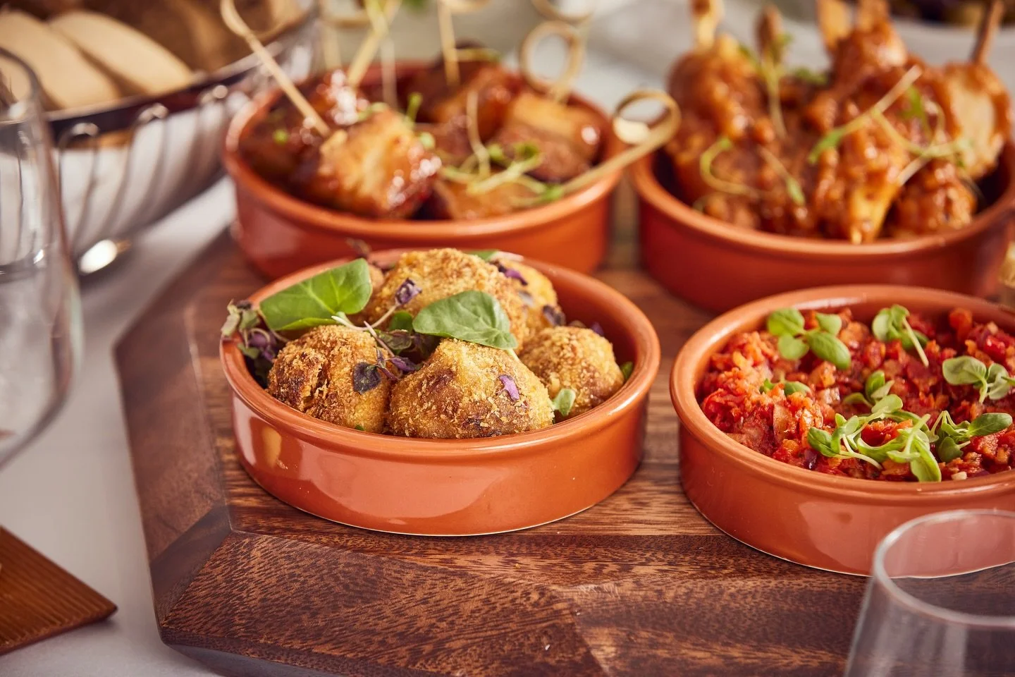 Small plates, shared bites, and the perfect way to break the ice. 

A perfect starter for any event!

#fooddrinkhandcrafted #EventCatering #SmallPlates #SharingPlates  #GatherAndShare