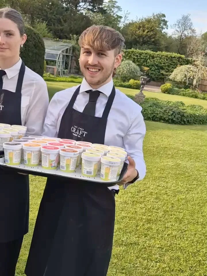 Summer is coming&hellip; right? ☀️

When the sun does decide to show up, these @draynesfarm ice cream pots are always a hit. Made just four miles from our kitchen using dairy from their own farm, they&rsquo;re a delicious local treat and a great alte