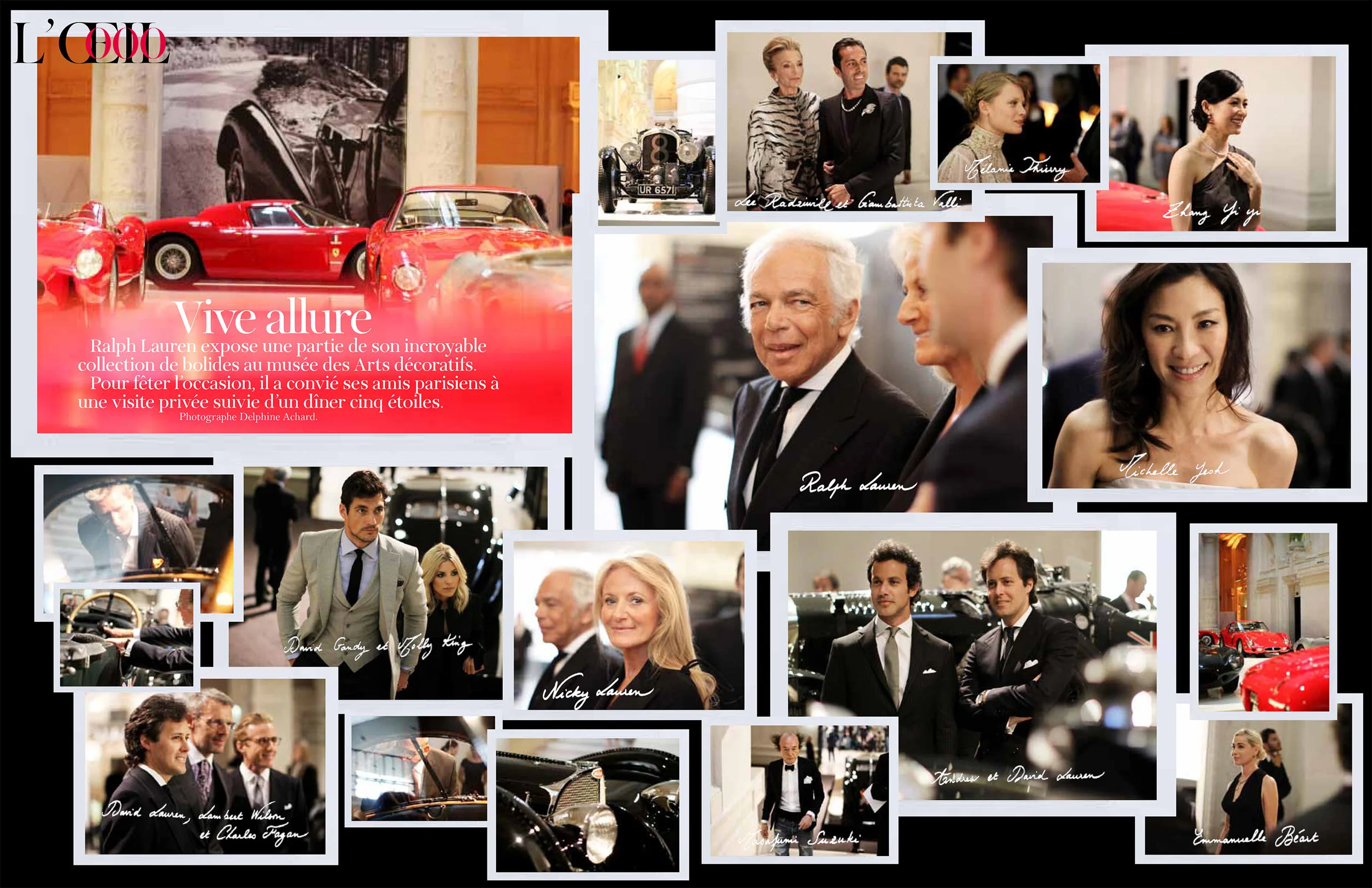 Ralph Lauren MAD cars collection exhibition - Paris