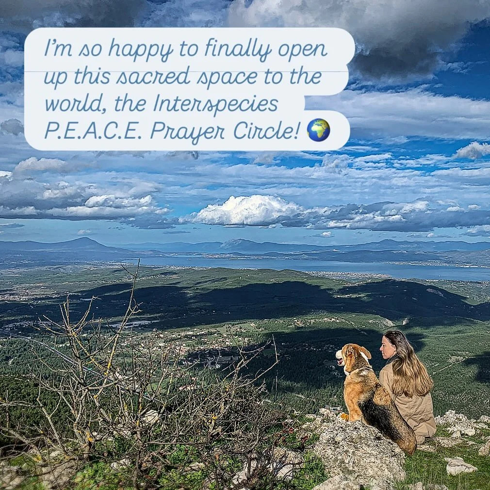 I&rsquo;m so happy to finally open this sacred space to the world! 🌍

For eight years, our small circle has been quietly praying and listening with Earth, and now, all are invited to join the Interspecies P.E.A.C.E. Prayer Circle.

We meet this Sund