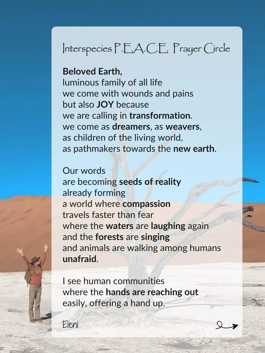 A luminous gathering to farewell 2025 and say hello to 2026 So many lights, prayers, and 𝘀𝗵𝗮𝗿𝗲𝗱 𝘃𝗶𝘀𝗶𝗼𝗻𝘀 𝗼𝗳 𝘁𝗵𝗲 𝗡𝗲𝘄 𝗘𝗮𝗿𝘁𝗵. These are prayers we&rsquo;ll return to throughout the year, 𝘬𝘦𝘦𝘱𝘪𝘯𝘨 𝘵𝘩𝘦 𝘭𝘪𝘨𝘩𝘵 𝘢𝘭𝘪𝘷