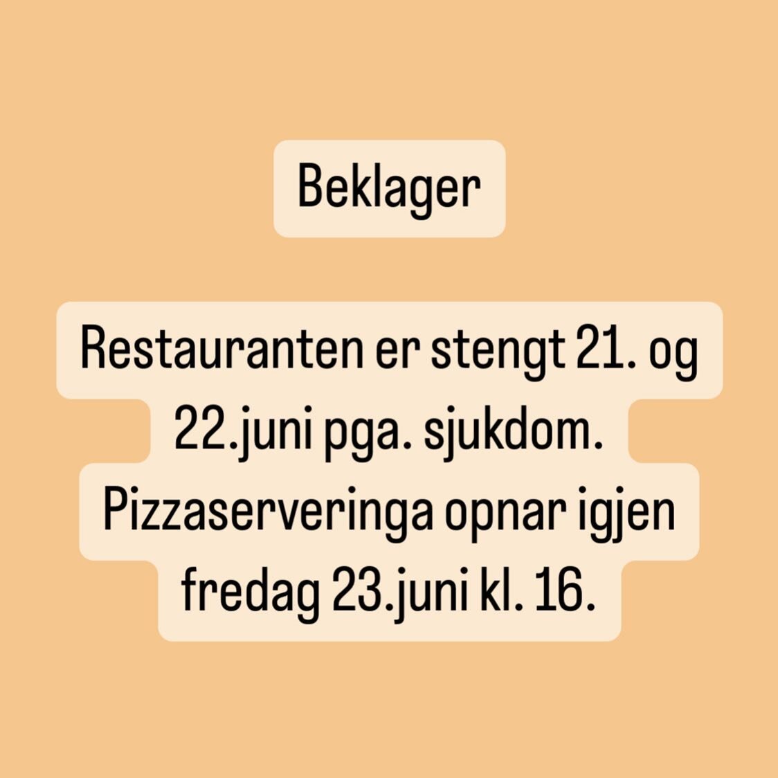 Fredag vert det ogs&aring; bingo og pubkveld fr&aring; kl. 21. Fr&aring; m&aring;ndag 26.juni tar @middag.med.godfrey over kj&oslash;kkenet. Book eit bord med e-post til booking@eivindvikbrygge.no eller ved &aring; sende ein sms til 919 09 804 (numme
