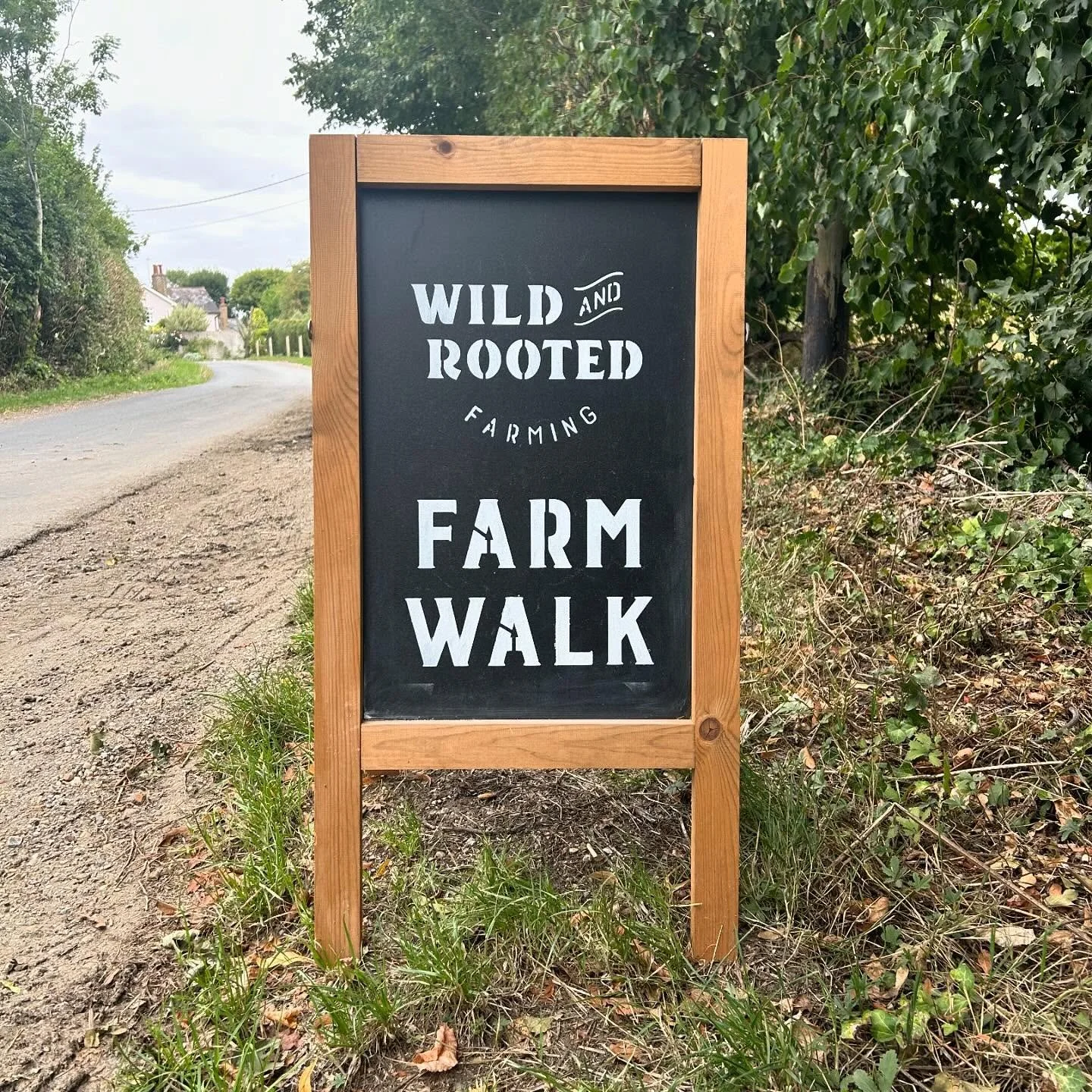 Looking forward to seeing those of you who are booked on for the farm walk this morning. Don&rsquo;t forget wear appropriate clothing for long grass and uneven ground and leave the dogs at home please. 

Park in the yard at the top of the drive - whe