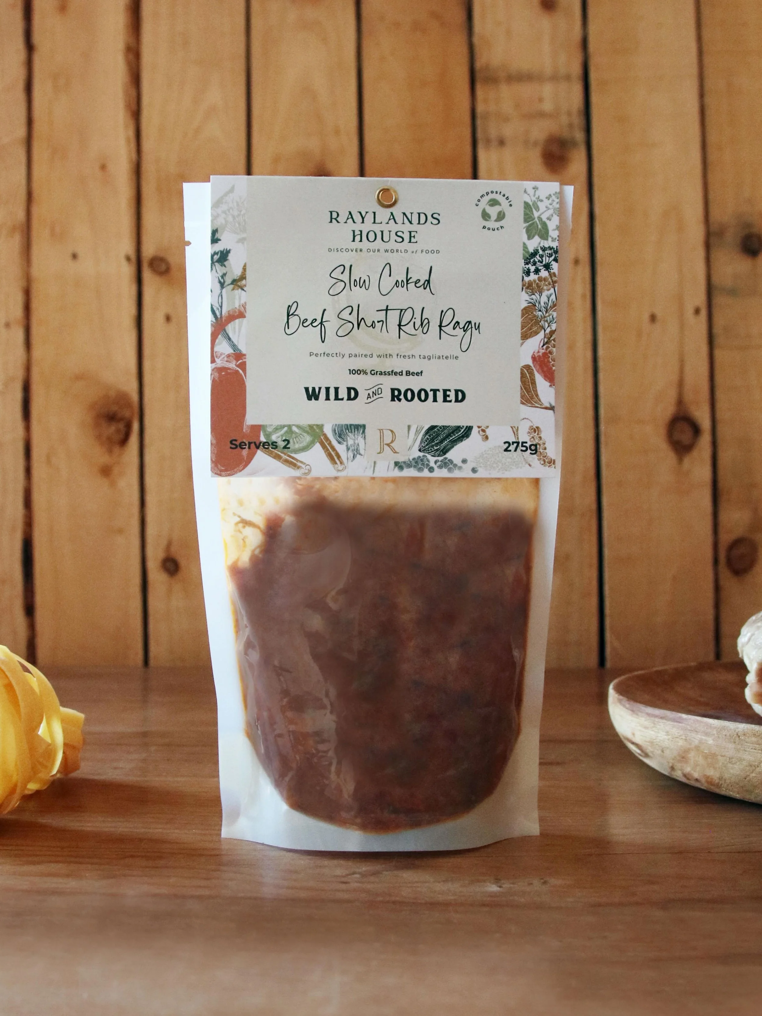 Introducing our newest product to the Wild &amp; Rooted range &ndash; Slow-cooked Beef Short Rib Ragu 🎉

Tender and succulent short ribs in a rich sauce made using our bone broth, red wine, tomatoes, garlic and herbs. Perfectly paired with tagliatel