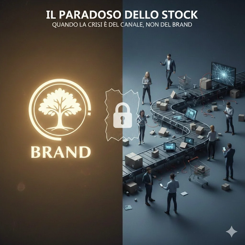 Il paradosso dello stock: quando la crisi è del canale, non del brand