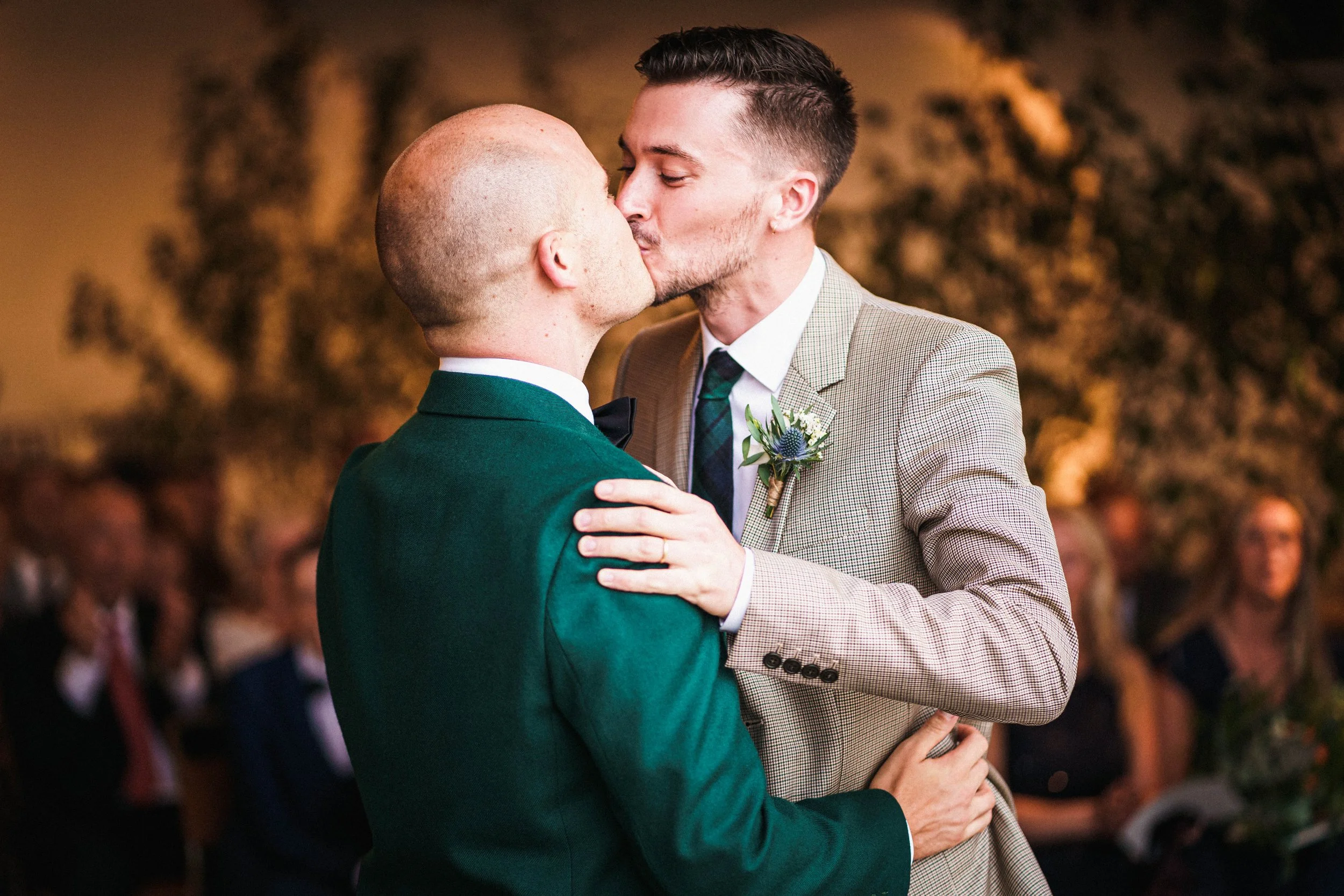 A Gay Wedding at Trinity Buoy Wharf | Tom & Alex