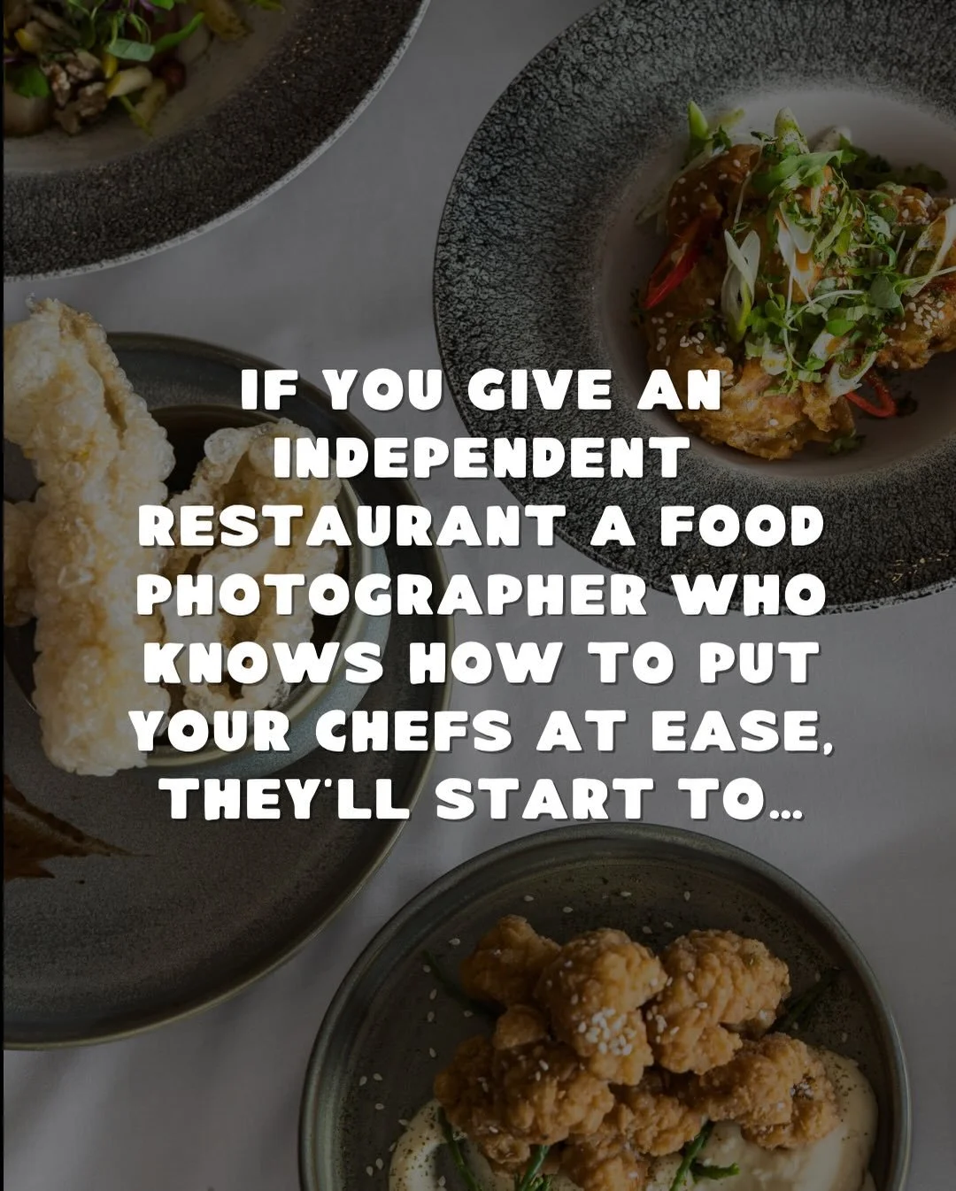 I mean we don&rsquo;t HAVE to become besties but, new friends are nice 🫶🏻 

If you&rsquo;re new here, I&rsquo;m Claudia. Food and hospitality photographer based in Derbyshire, covering the Midlands. Former commis chef, front of house, bar manager a