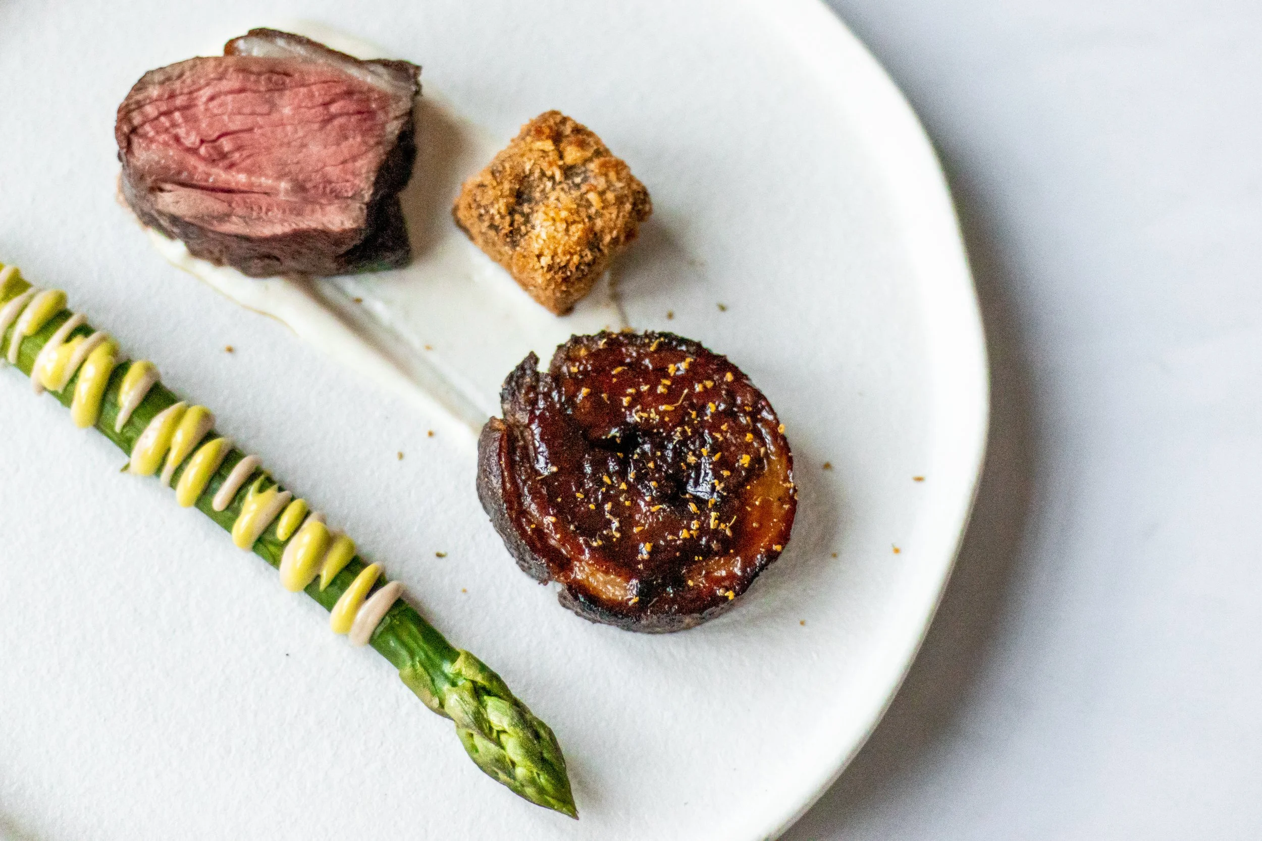 Tasting menu photography — Derby restaurant
