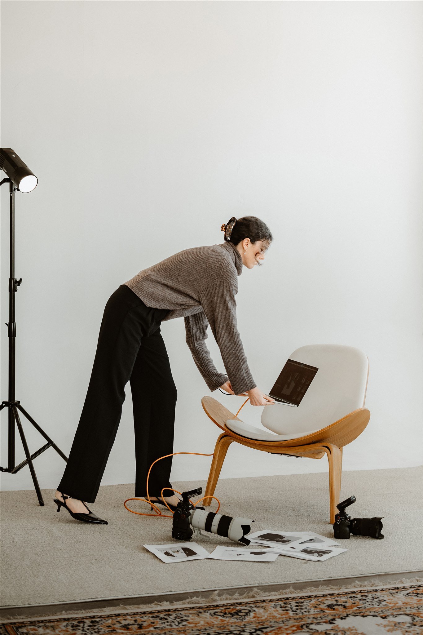 Portrait pour une photographe