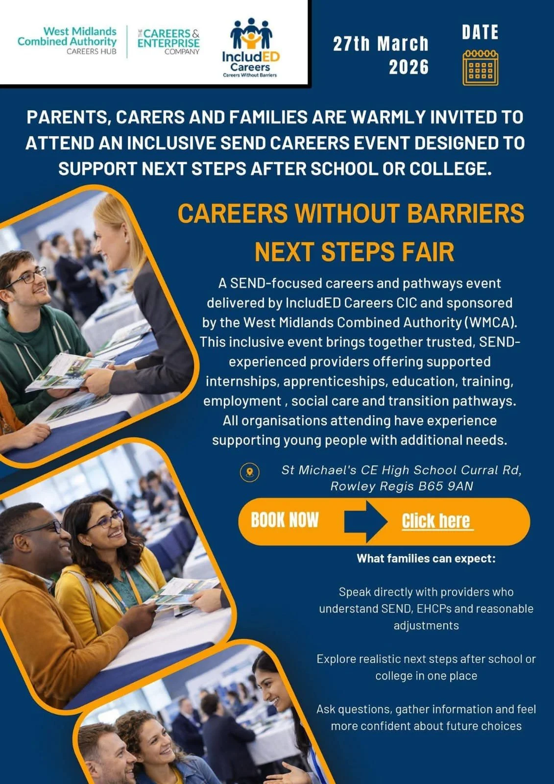 Careers Without Barriers Next Steps Fair