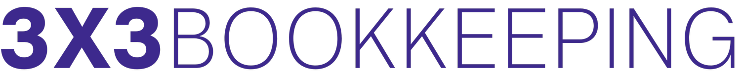 3x3 Bookkeeping