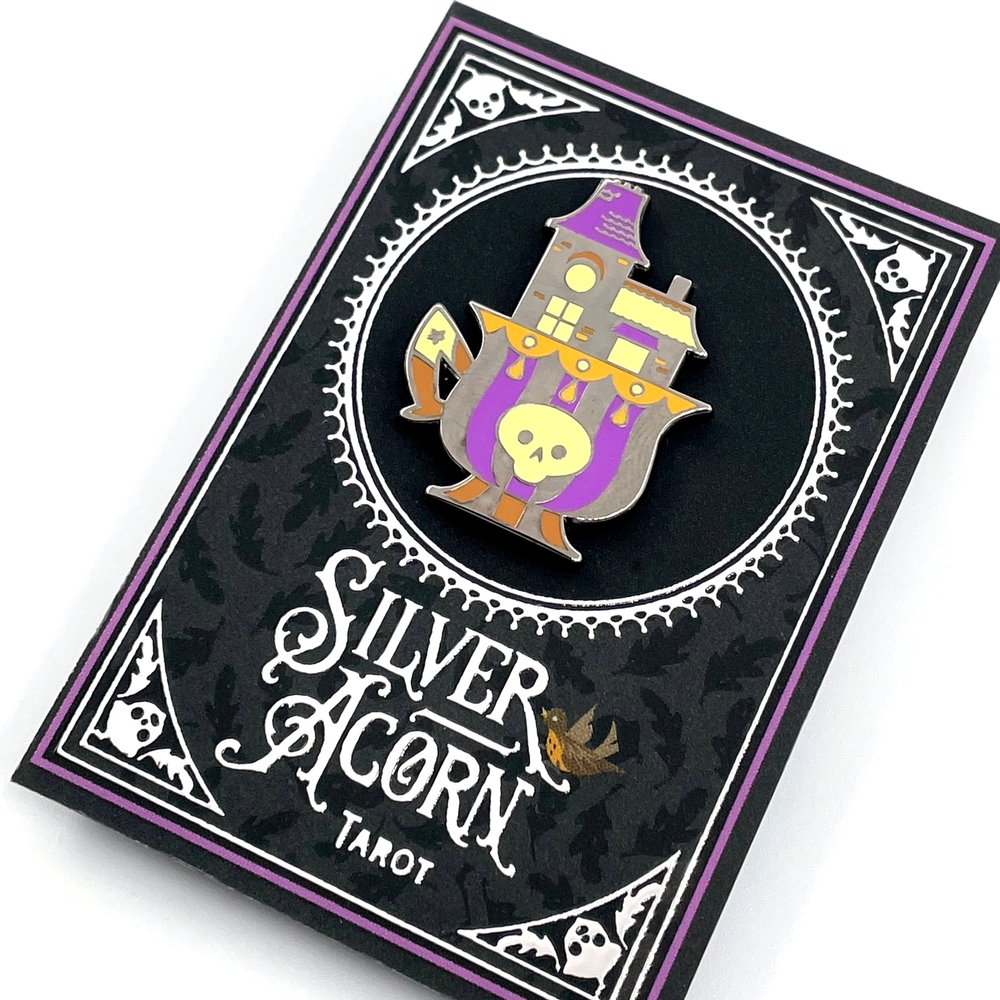 Silver Acorn Journal Sticker Set — The Art of Stephanie Buscema