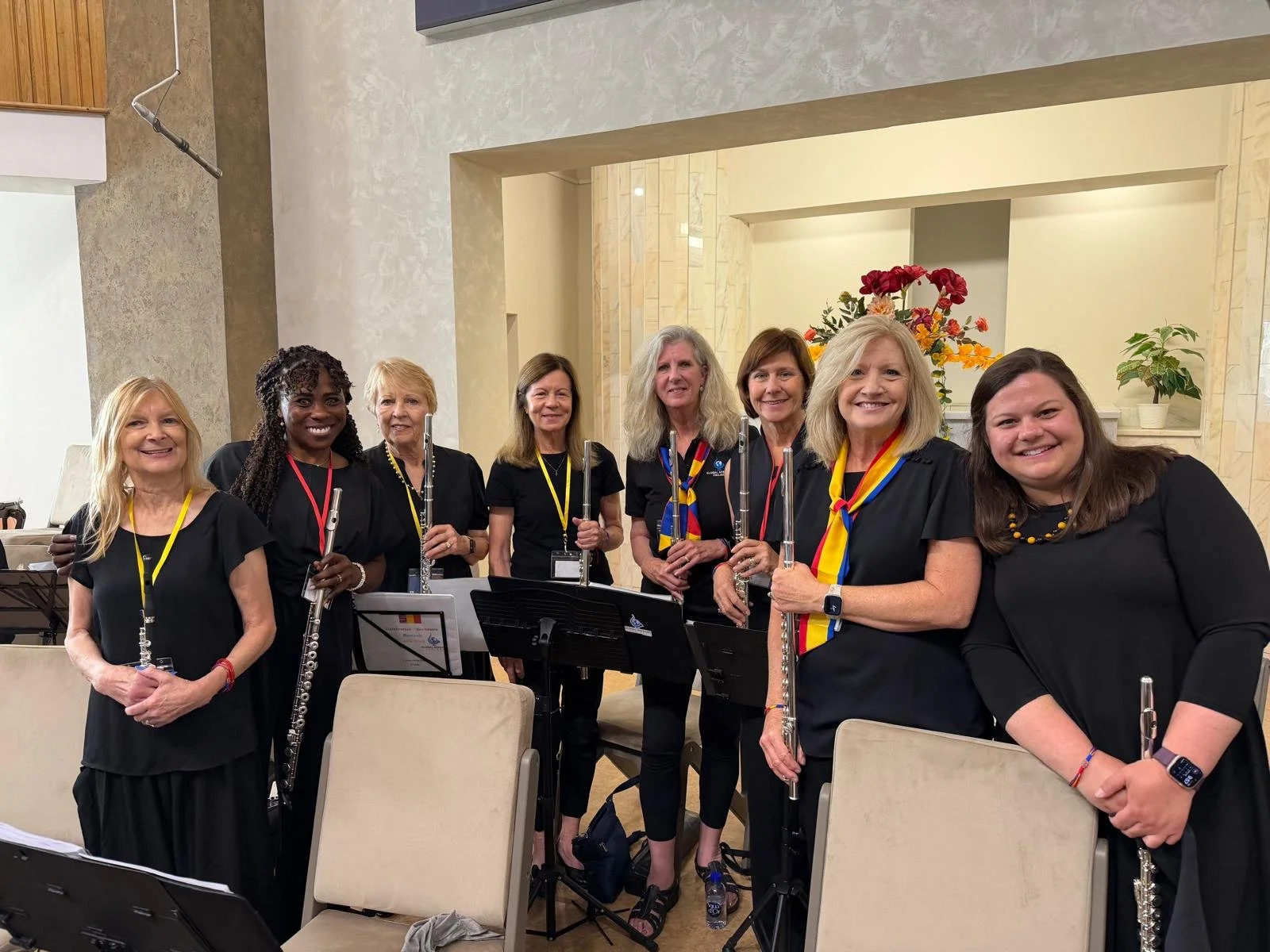Global Missions Project Flute players