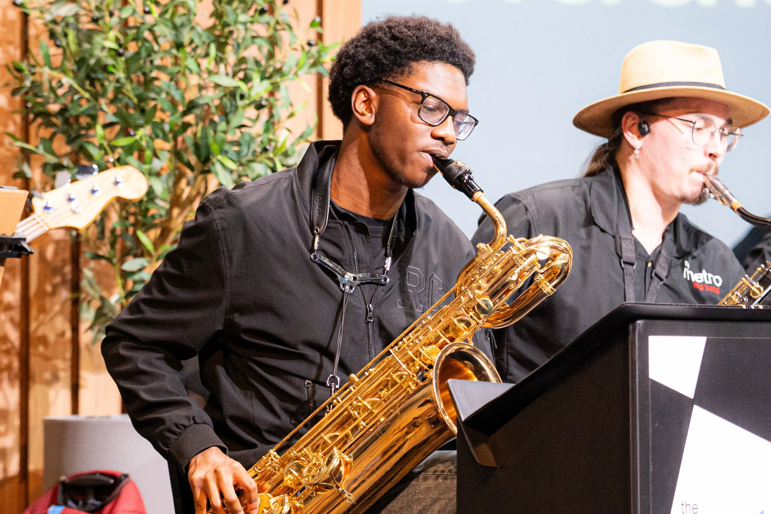 Saxophone player