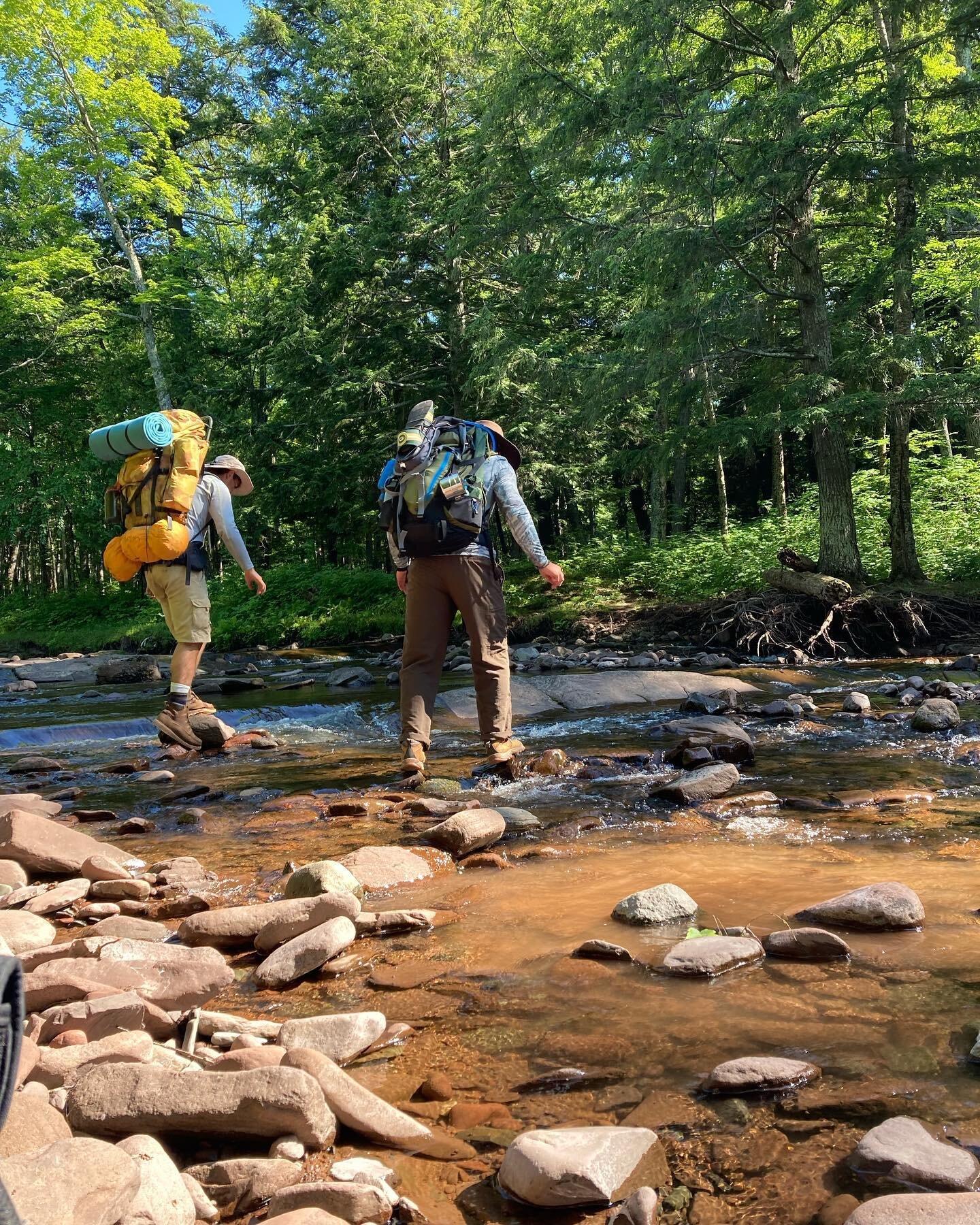 How many ways are there to cross a river?As many as there are people it seems!

Grateful to God for many graces for each staff member on our extreme expedition!