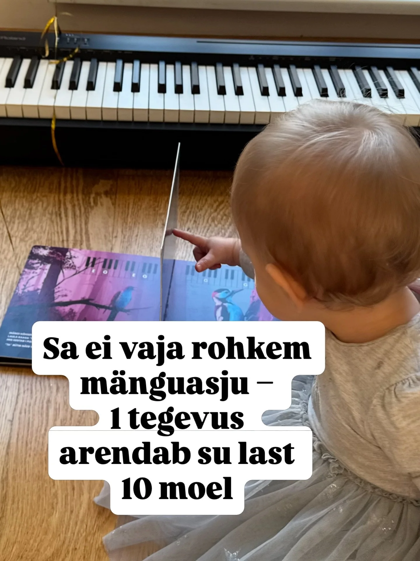 V&auml;ikelaste muusikaraamatu &ldquo;Klaverit&uuml;druk Lenne seiklused helimetsas&rdquo; juurde kuuluv infomaterjal &ldquo;V&auml;ikelapse muusikalise arengu toetamine&rdquo; on v&auml;ga kasulik lugemine igale lapsevanemale! Seega otsustasin, et s