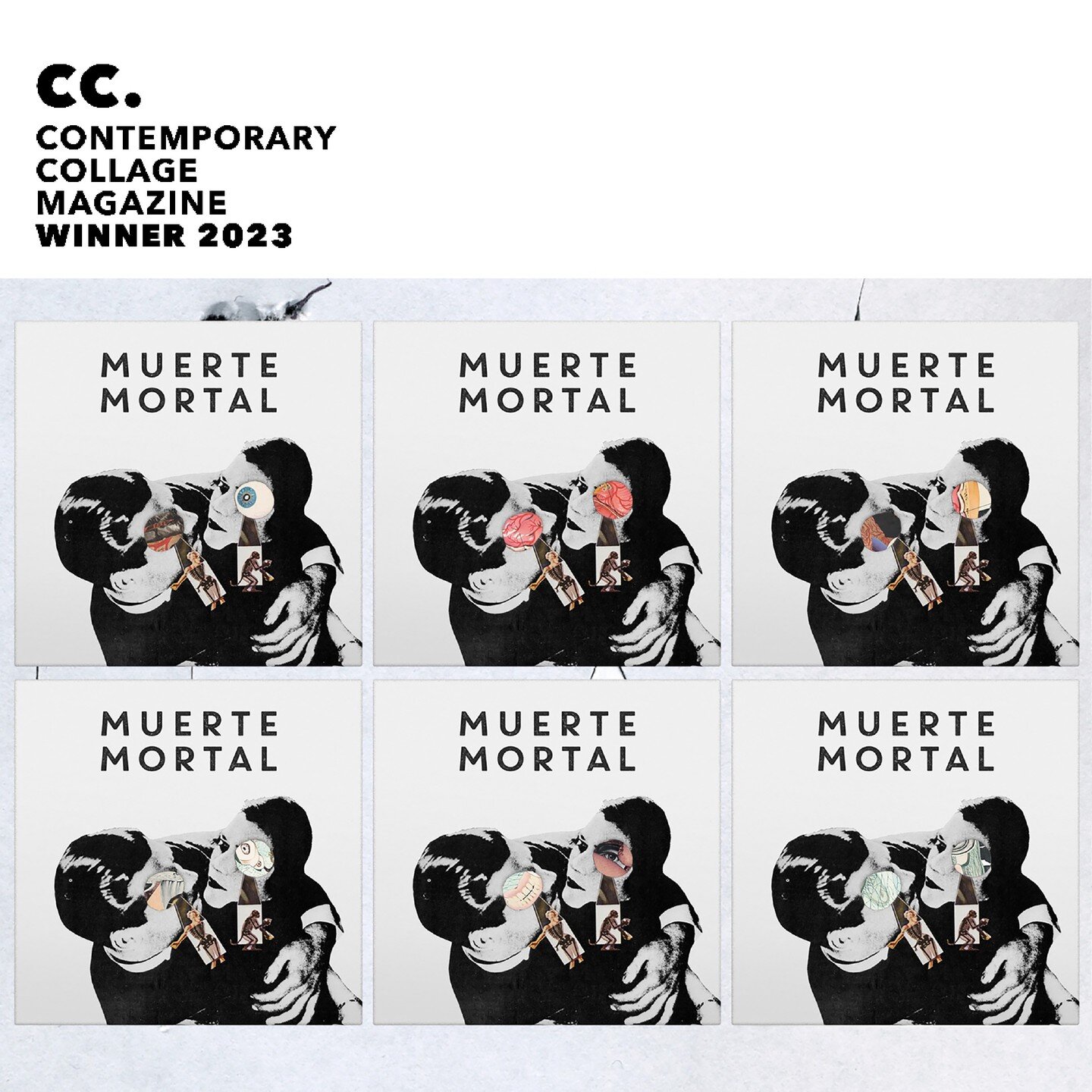 🏆 Congratulations to LetyPage, winner in the CC Awards 2023 &lsquo;Commission&rsquo; category 🏆

&ldquo;These Collages are for the first album of the post-punk band Muerte Mortal. His personal touch is based on black humour, irony and surrealism.

