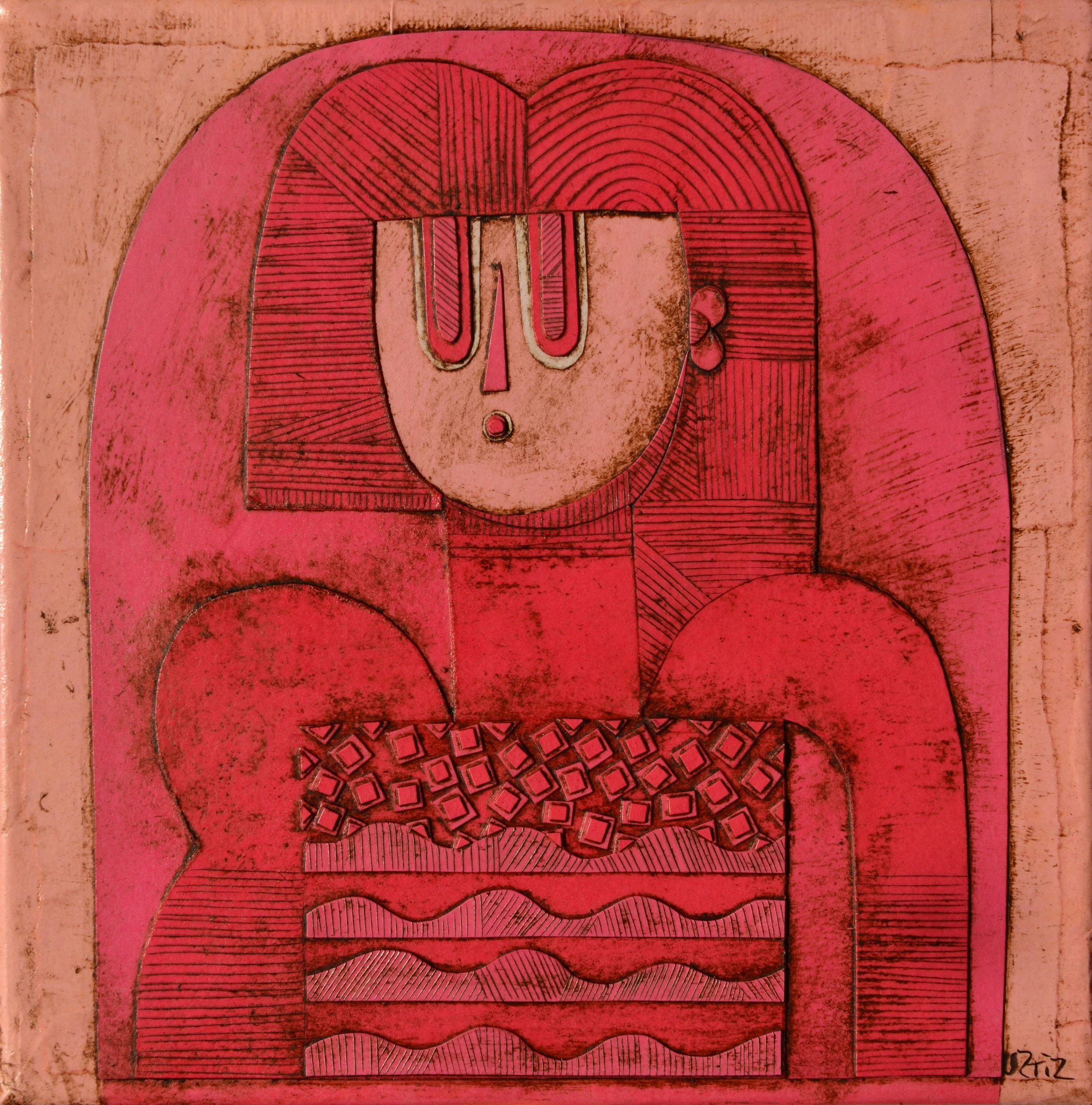 Gustavo Ortiz • Pink portrait 