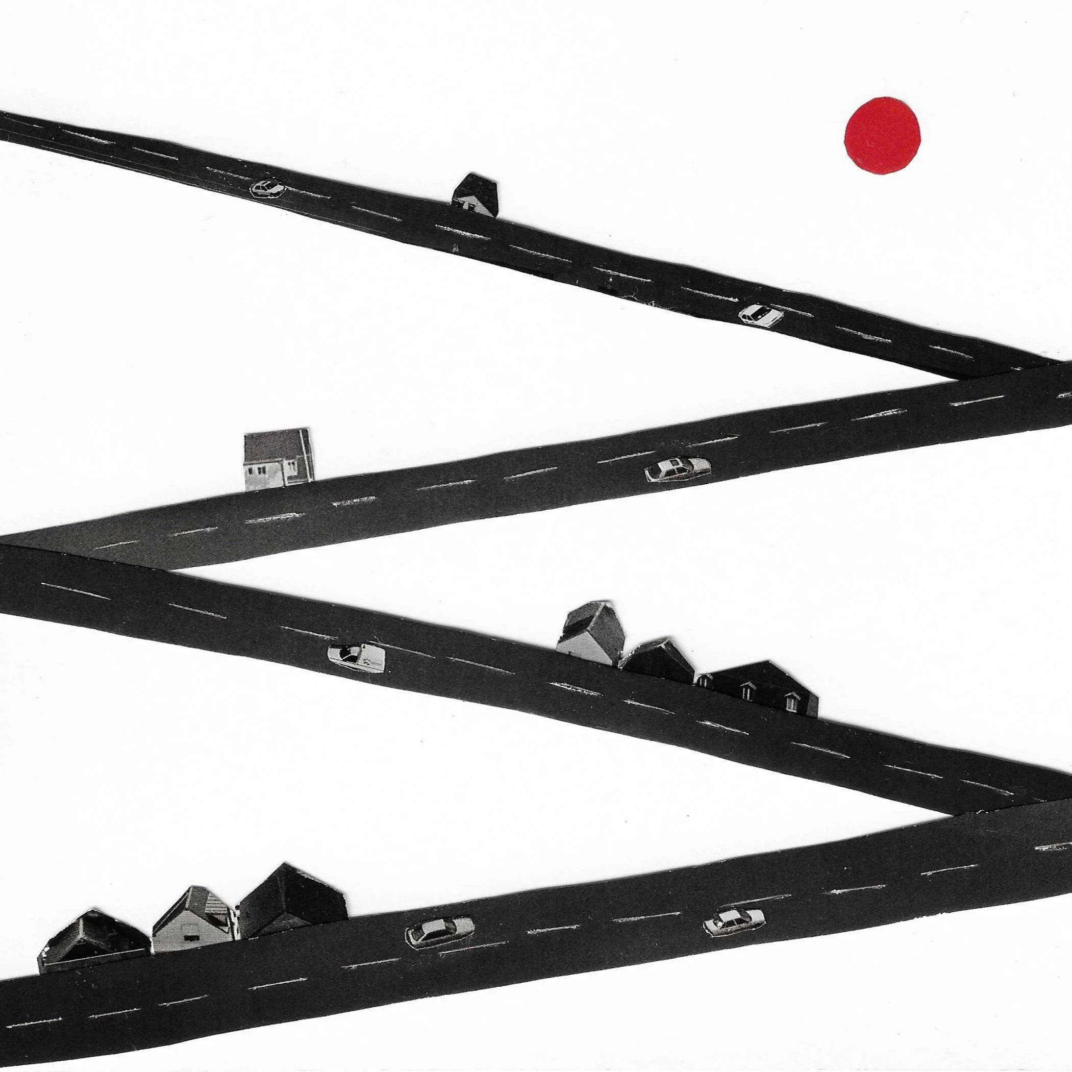 Road To Nowhere • Lena Shcherbak • @cuttingpaper_