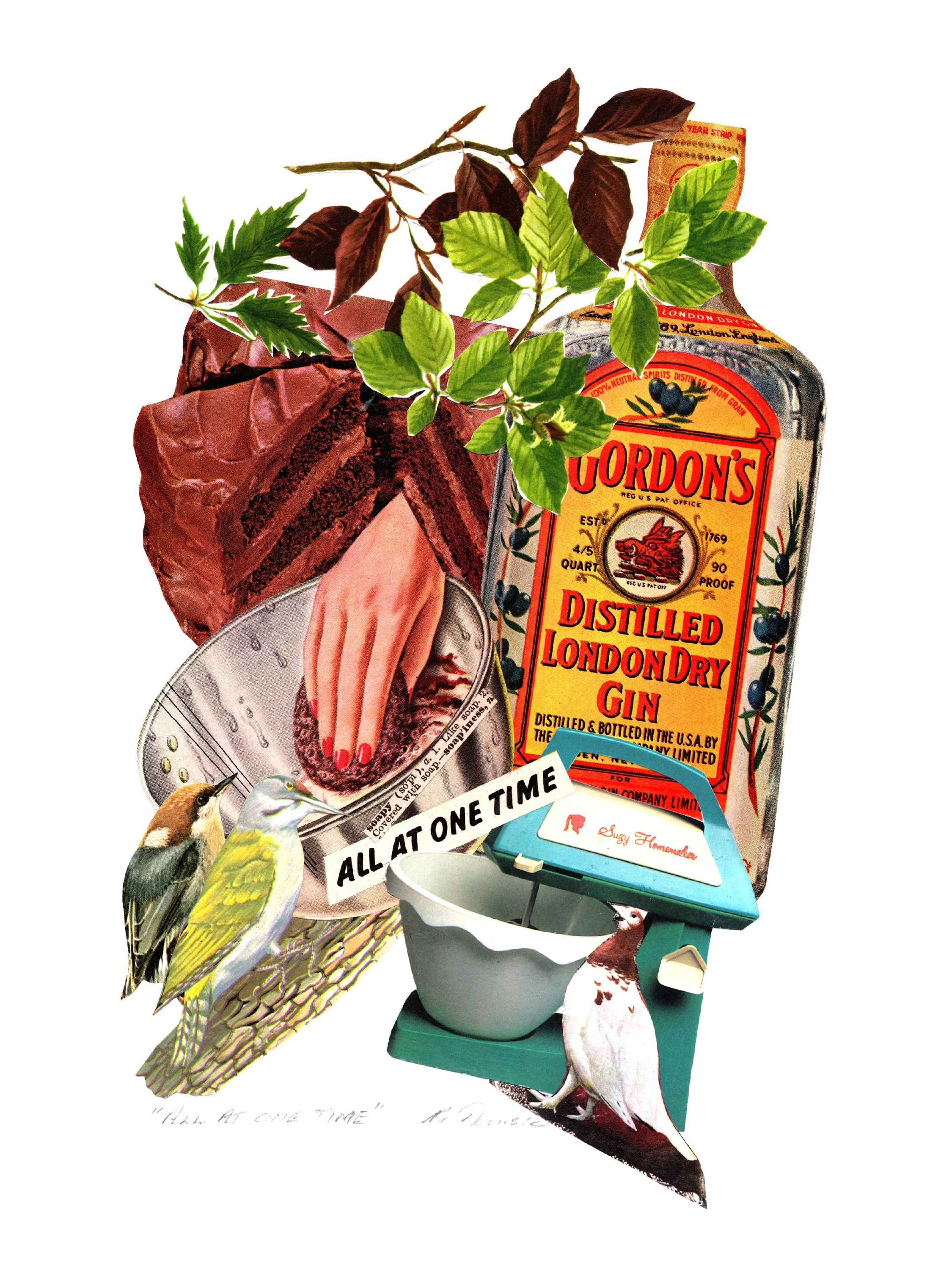 All at One Time • Robyn Dansie • @robyndansieart