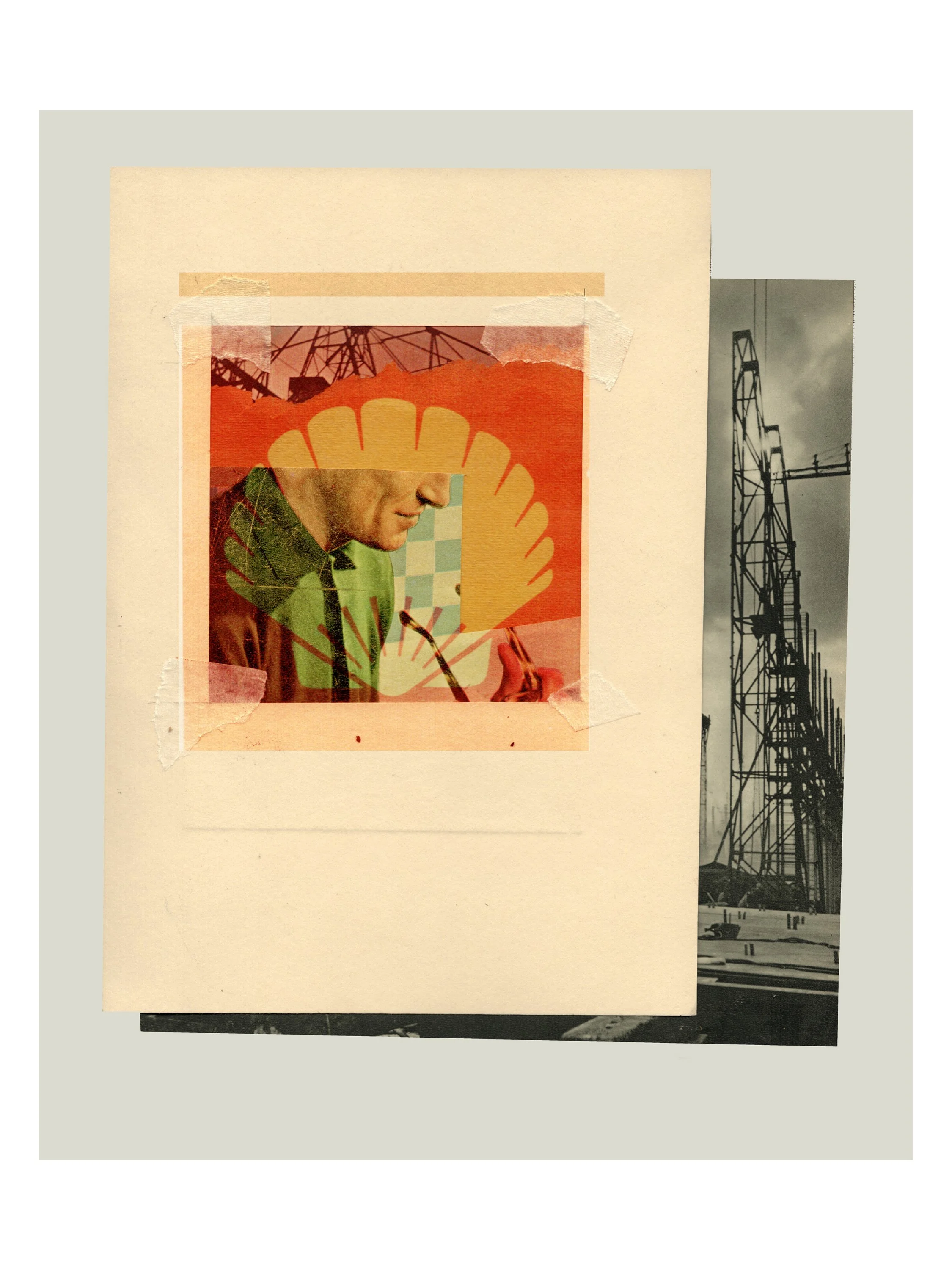 Shell Man • Sharon Hall Shipp • @sharonhallshippartist