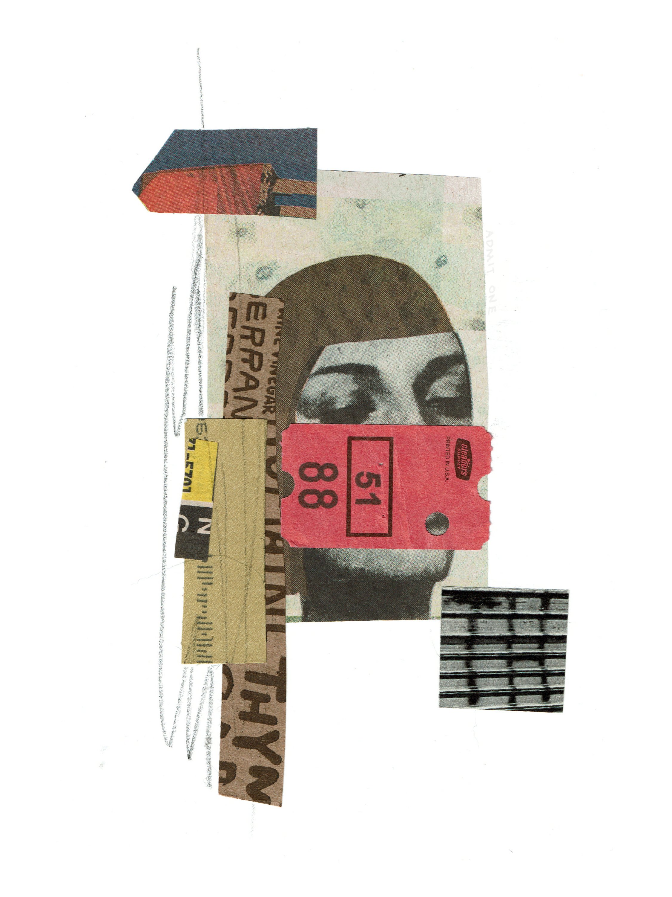 Admit One • Chris Raymond • @chrisrcreates