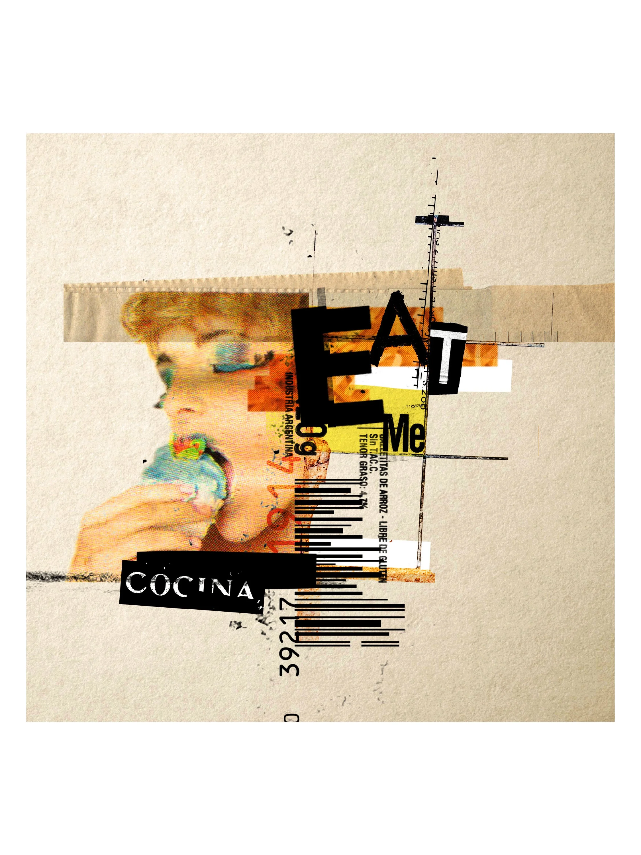 Mariano Girondin • Eat Me • @ilusion_collage
