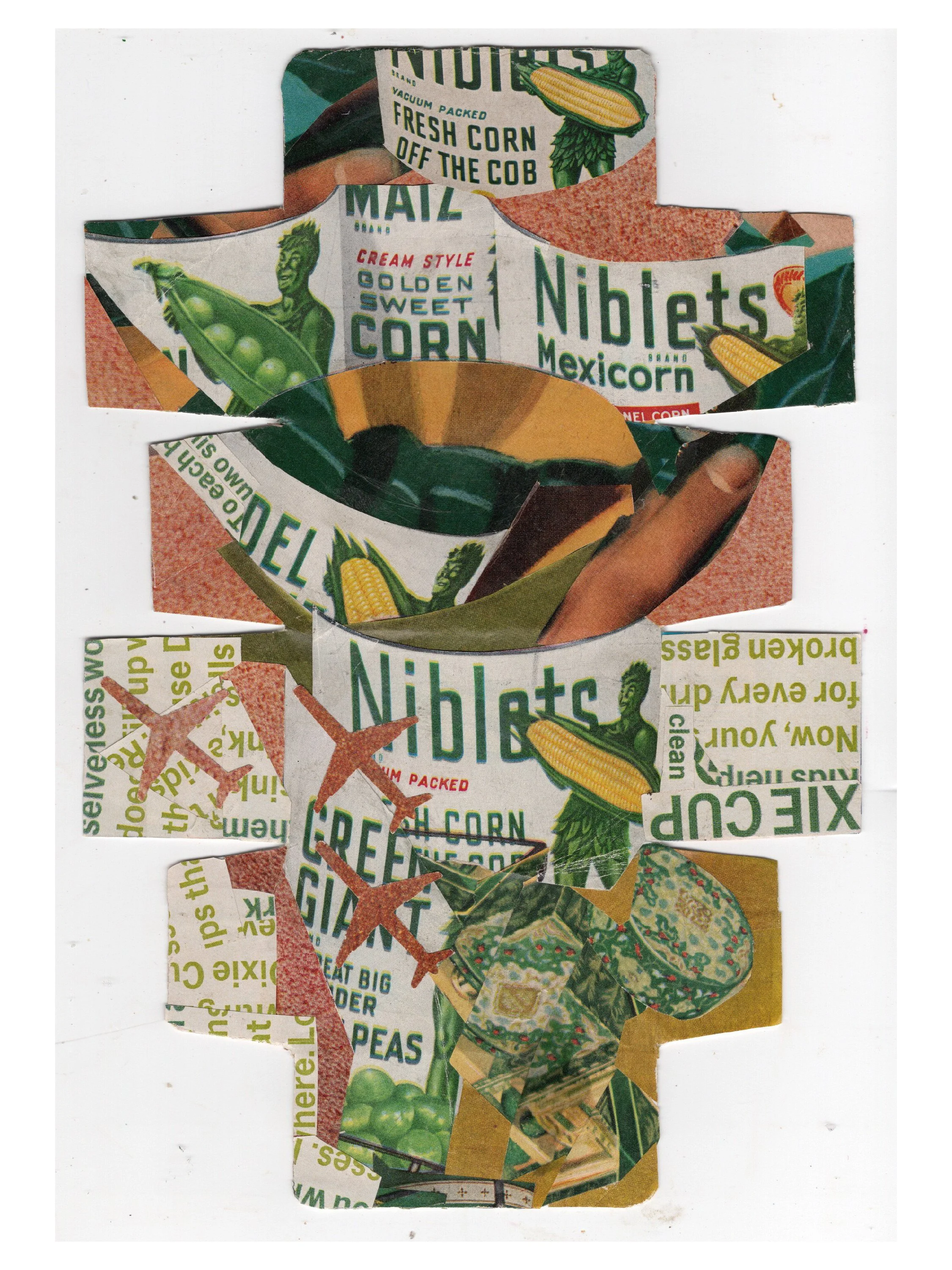 Selena Dixon • Niblets Box Collage • @selenaart123